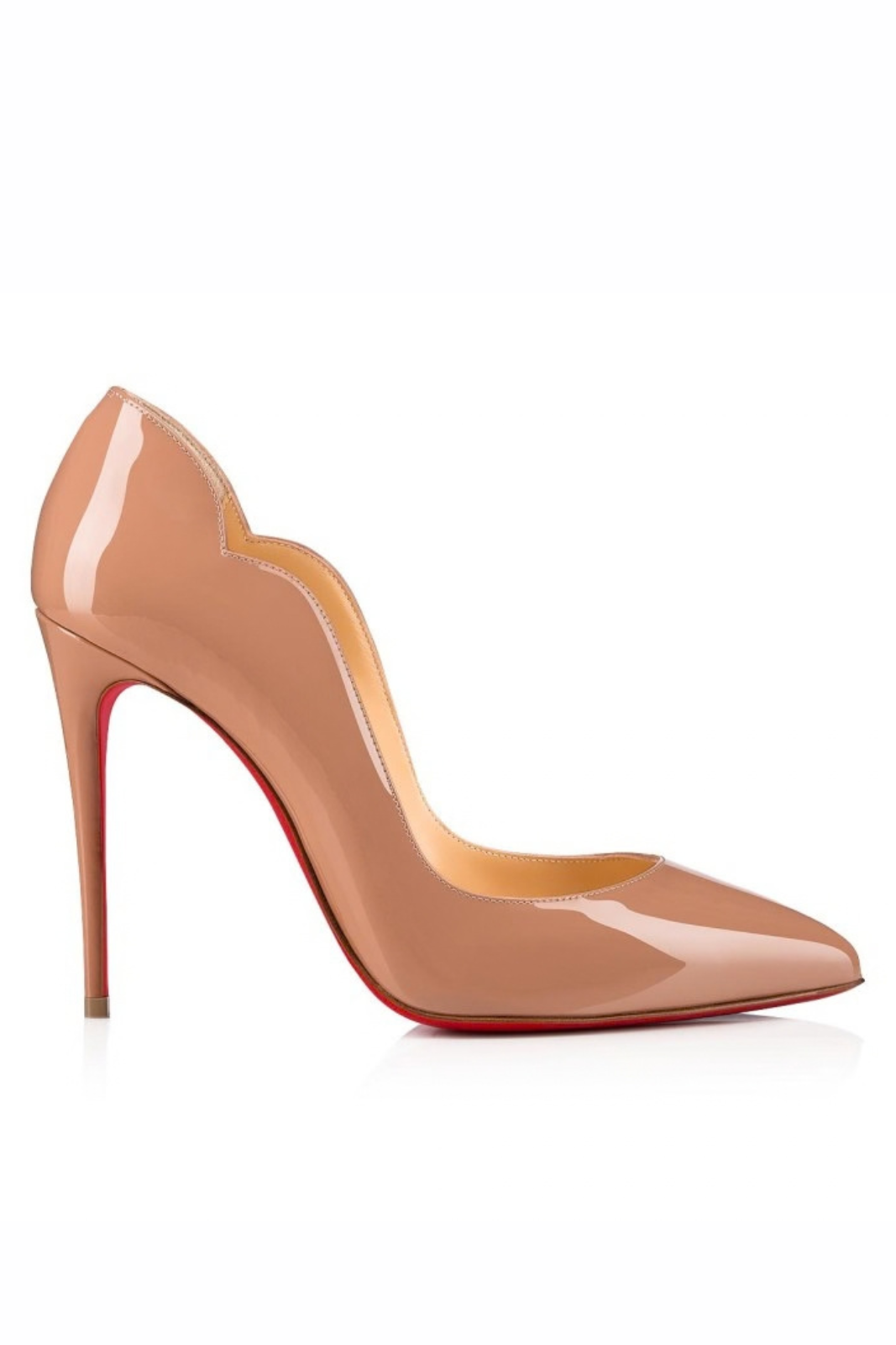 Christian Louboutin Hot Chick 100 mm Pumps Patent calf leather Blush