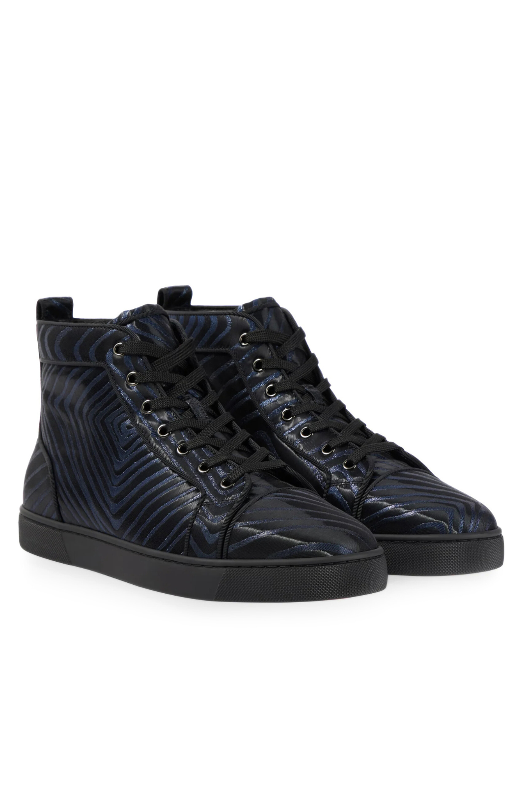 Christian Louboutin Astroloubi Mid маратонки бяло-червено