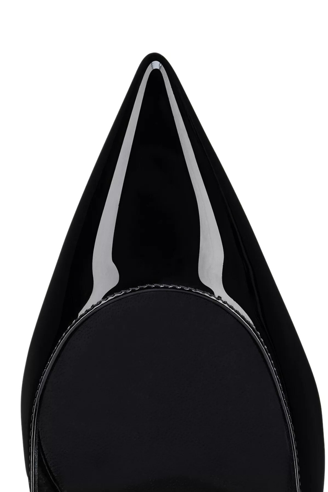 Christian Louboutin Hot Chick 70 patent-leather slingback pumps Black