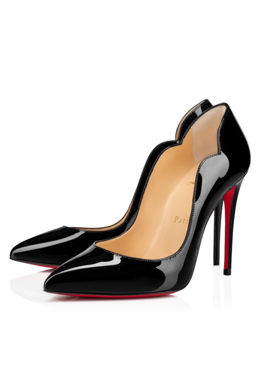 Christian Louboutin Hot Chick 100 mm Pumps Patent Calf Black Women