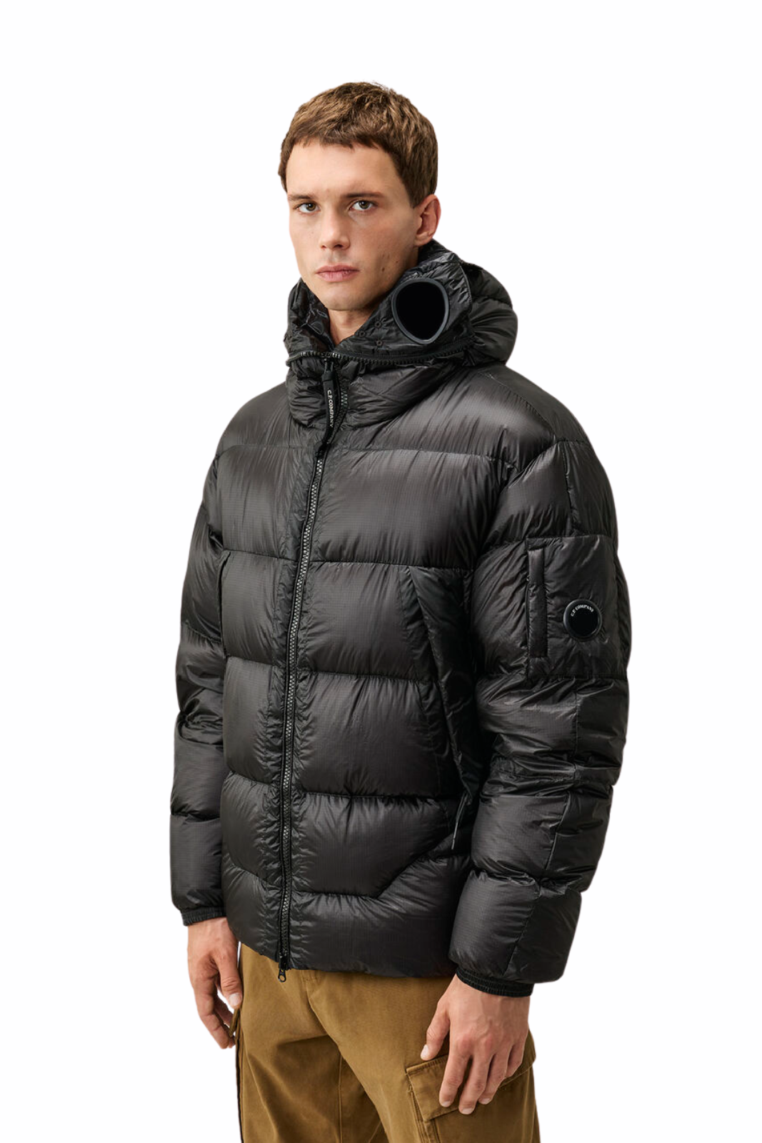 C.P Company D.D. Shell Explorer Lens Down Jacket