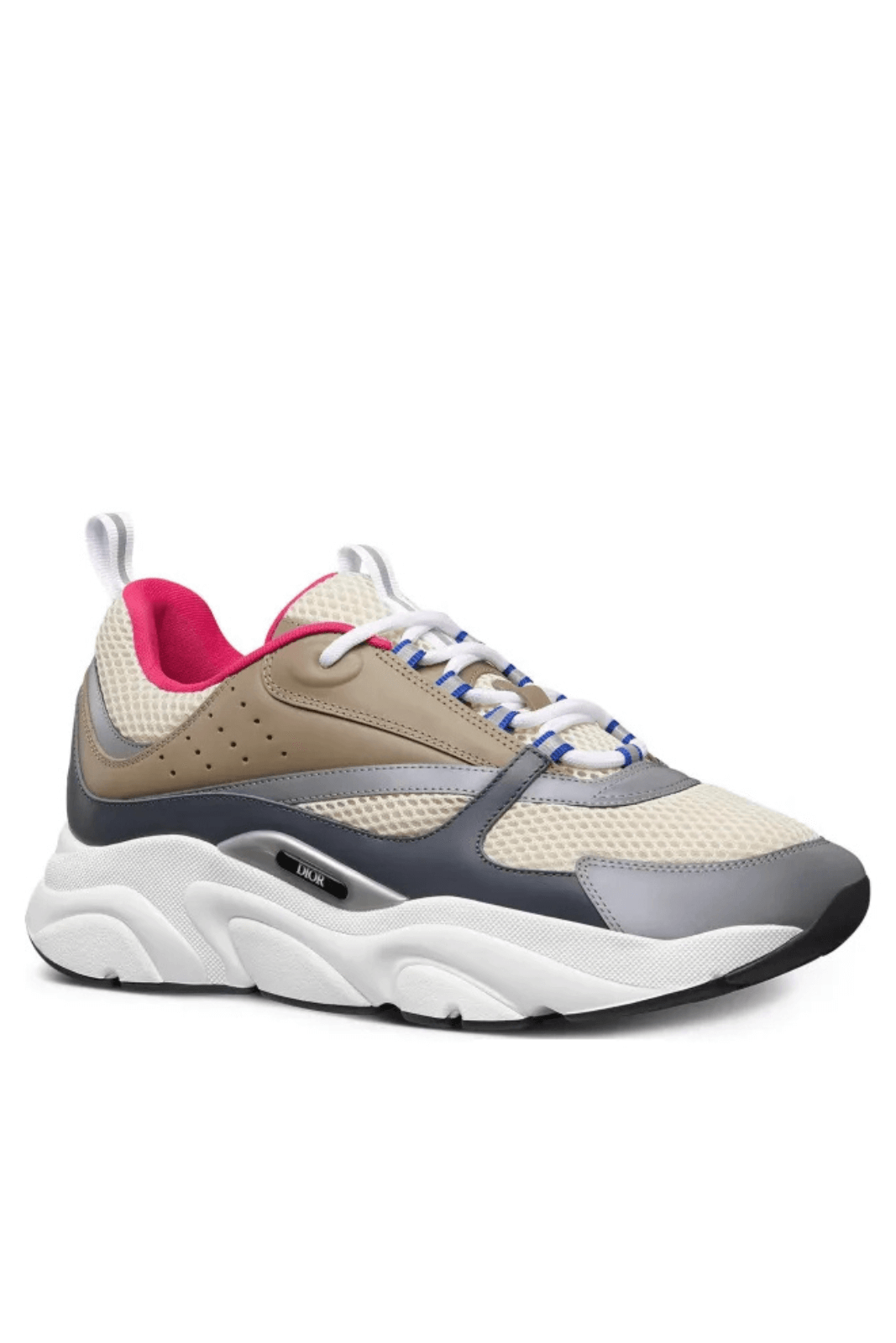 Мъжки маратонки Dior B22 бежови, тъмносиви