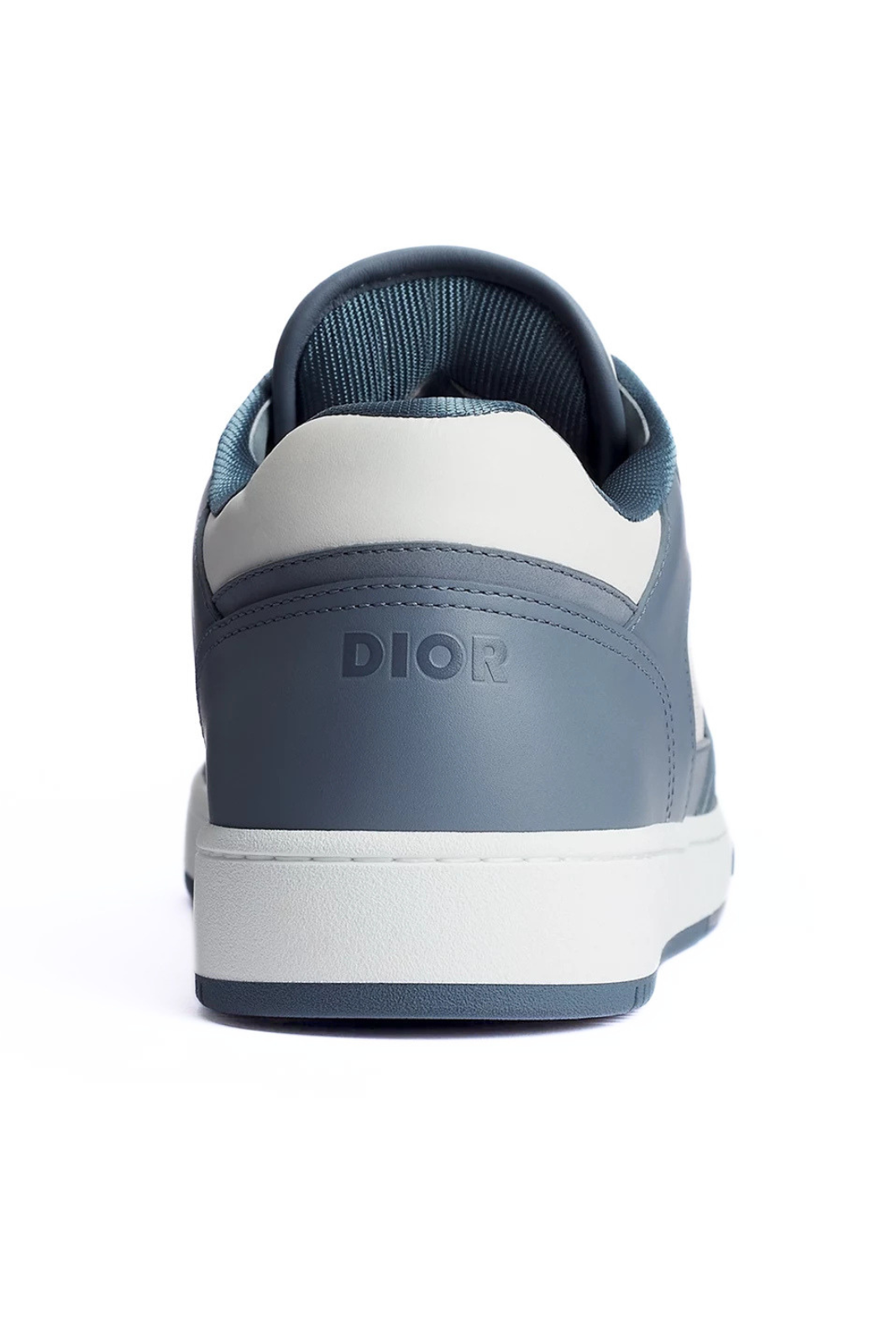 Dior B27 Uptown Low-Top Sneakers Smooth blue and white calfskin and white