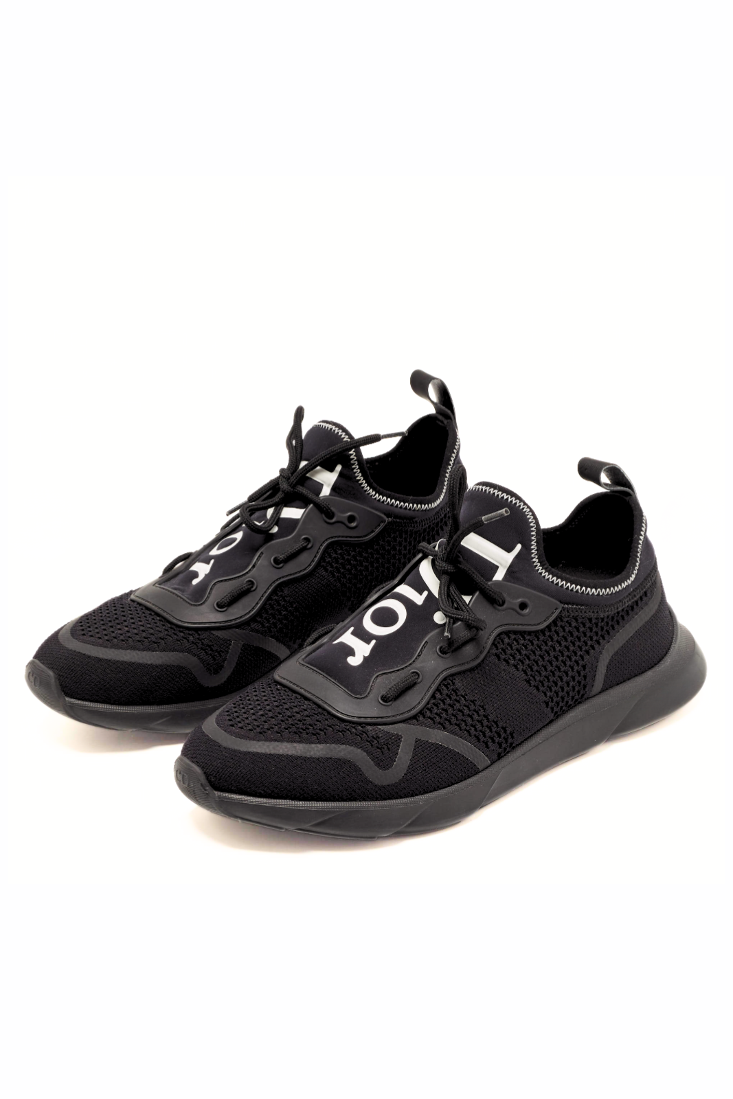 Dior Black Knit Fabric B21 Neo Sneakers
