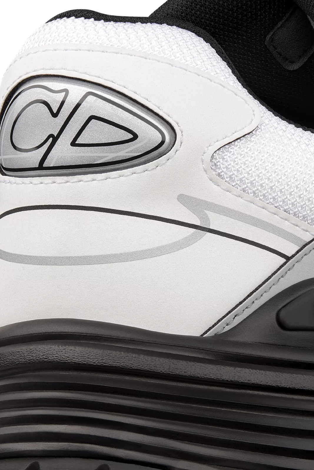 Dior B30 Countdown Sneaker White Technical Mesh and White and Gray