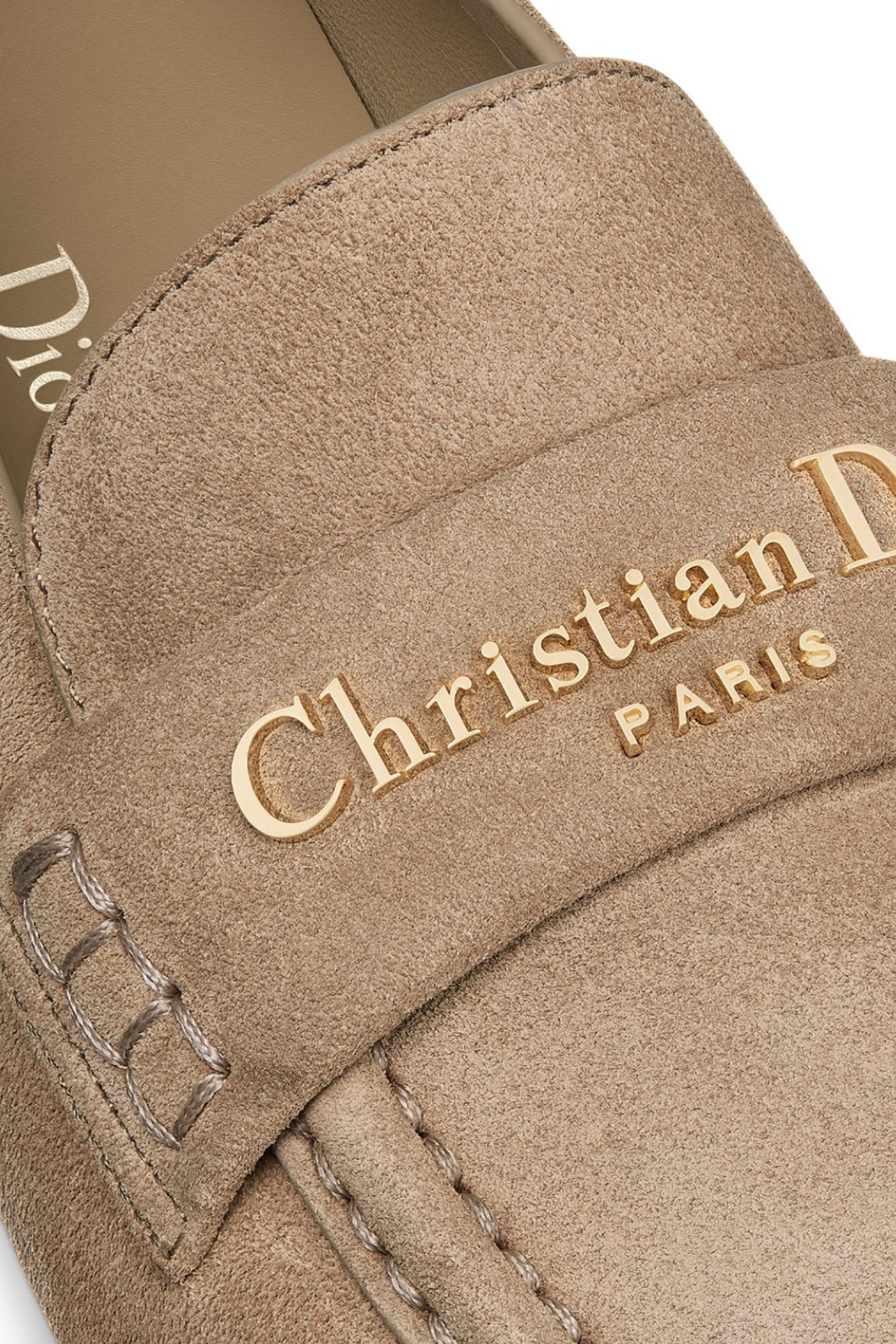 Dior Boy Loafer Rope Beige Suede Calfskin
