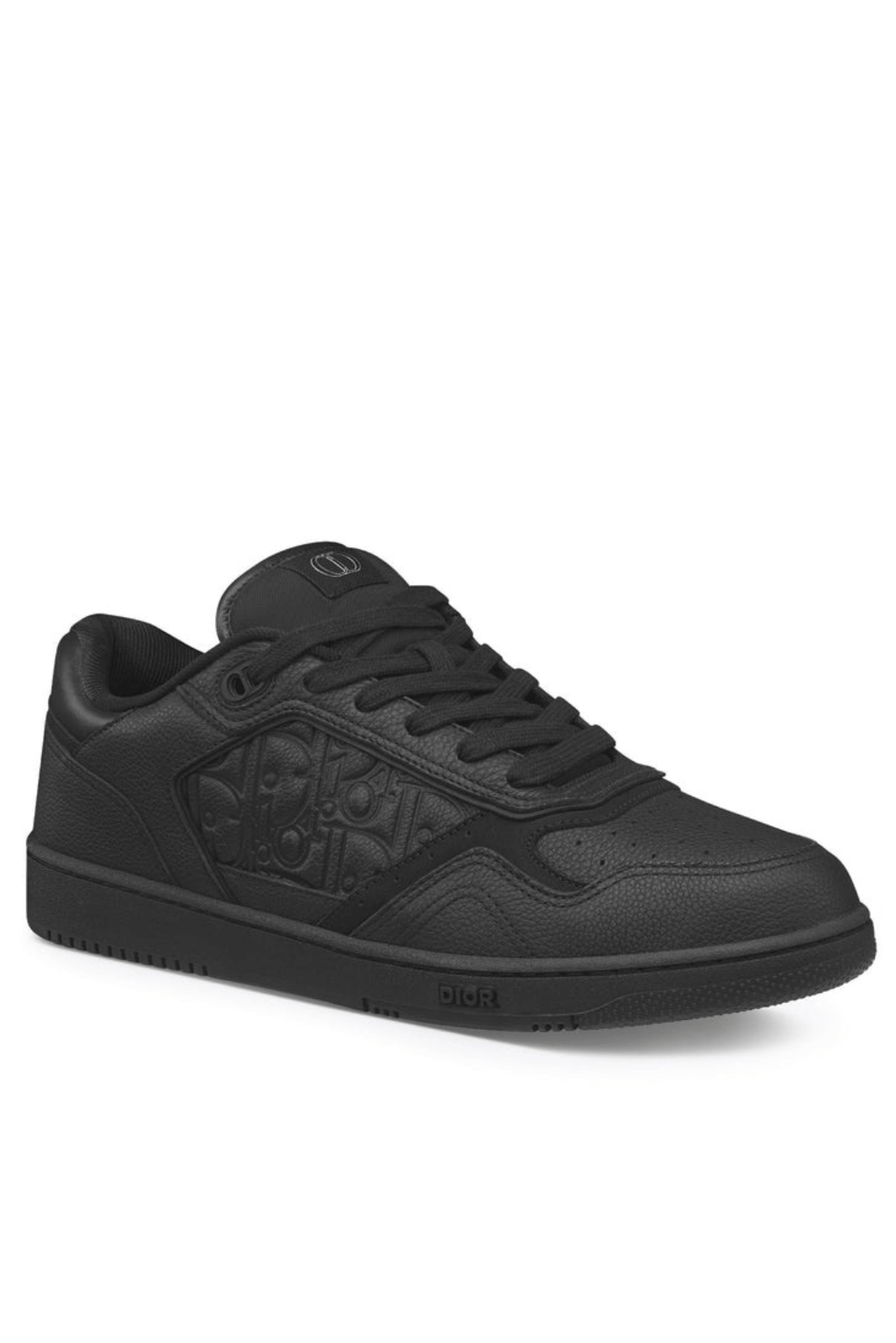 Кожени ниски черни маратонки Dior B27 Gravity