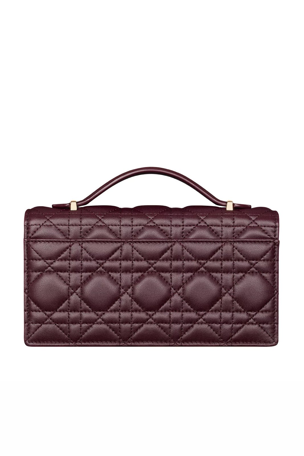 Dior My Dior mini bag Cannage lambskin in Deep Amaranth