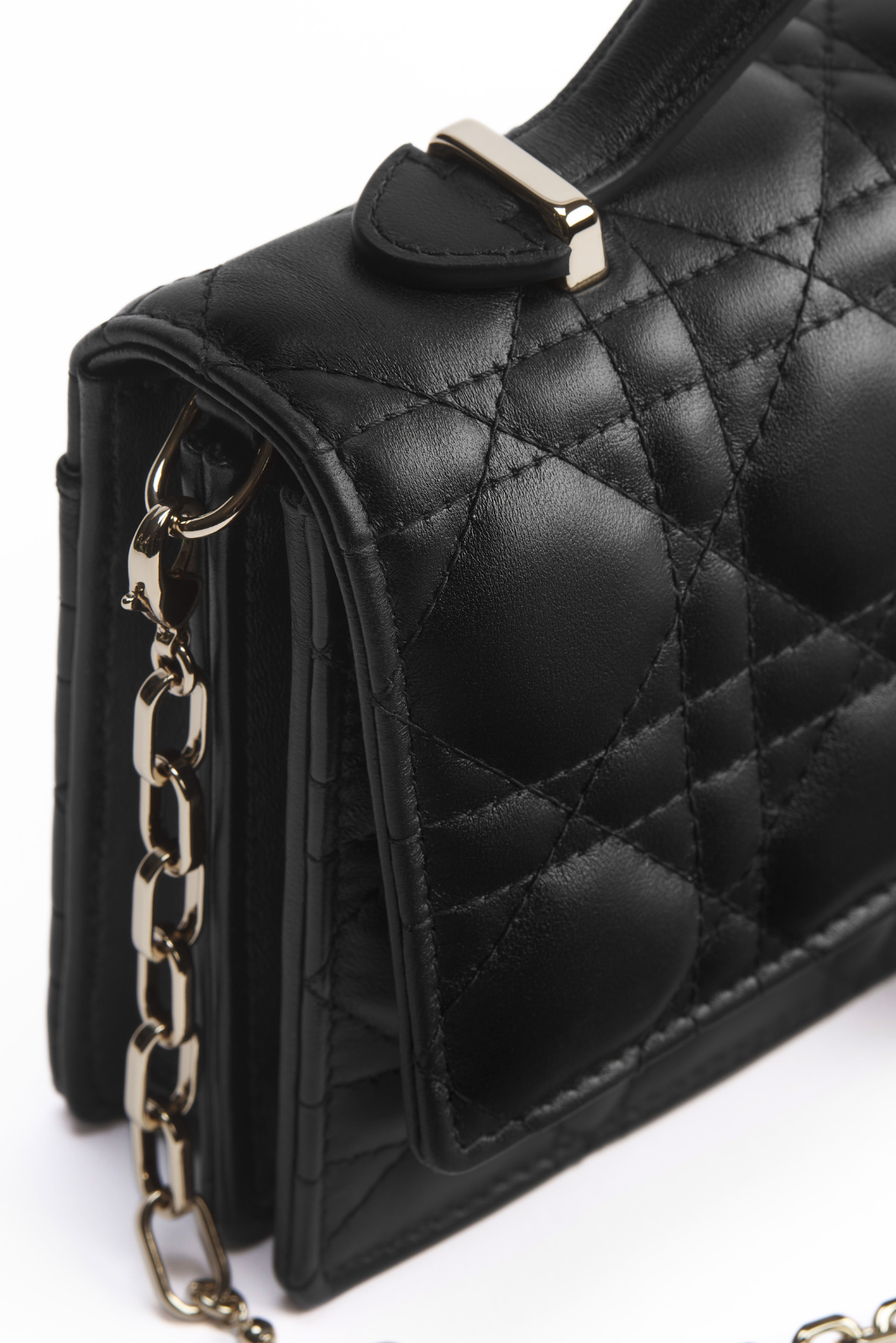 Dior My Dior Mini Bag Black Cannage Lambskin