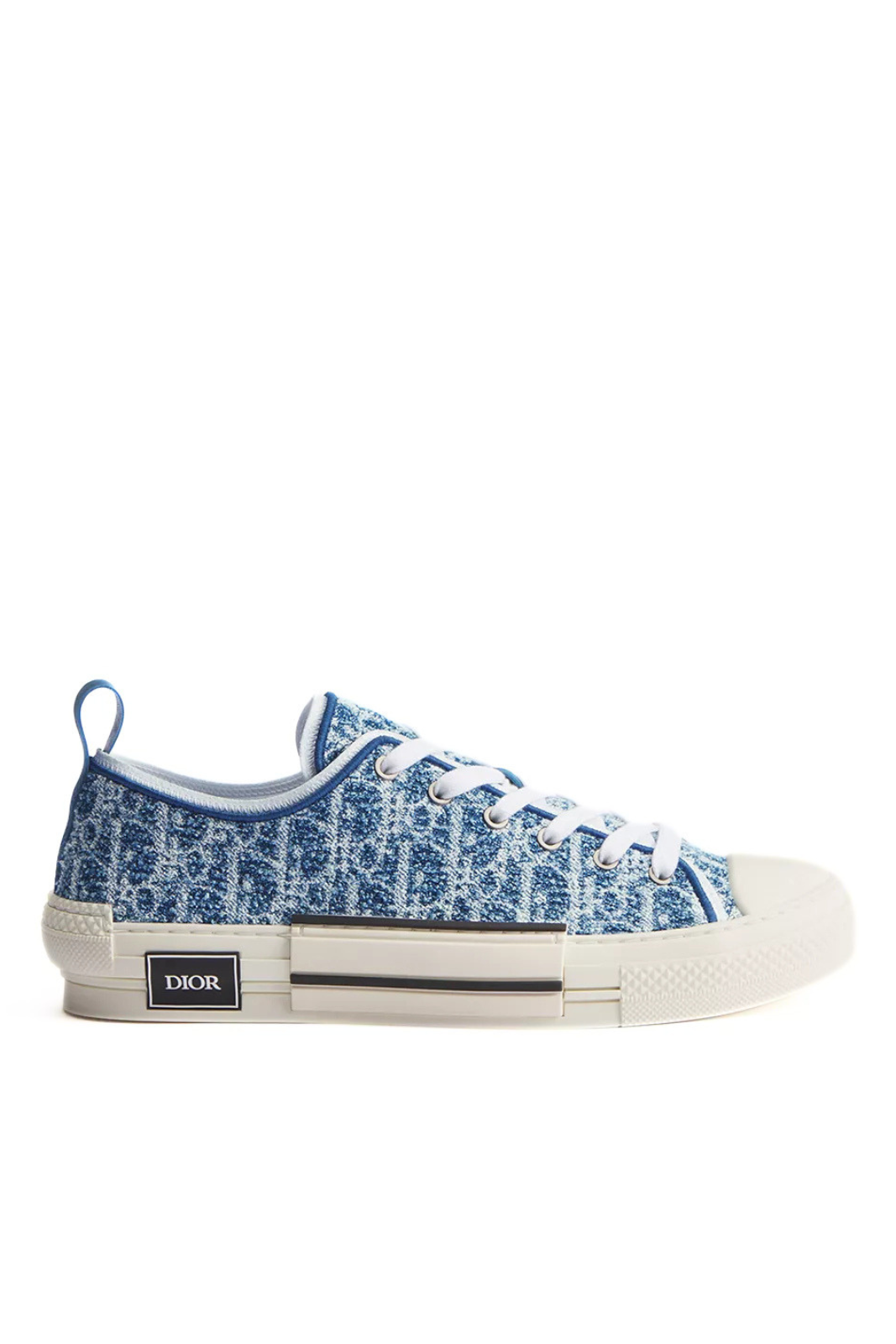 Dior Oblique Dioriviera B23 League Low-Top Sneaker Blue Spongy Denim