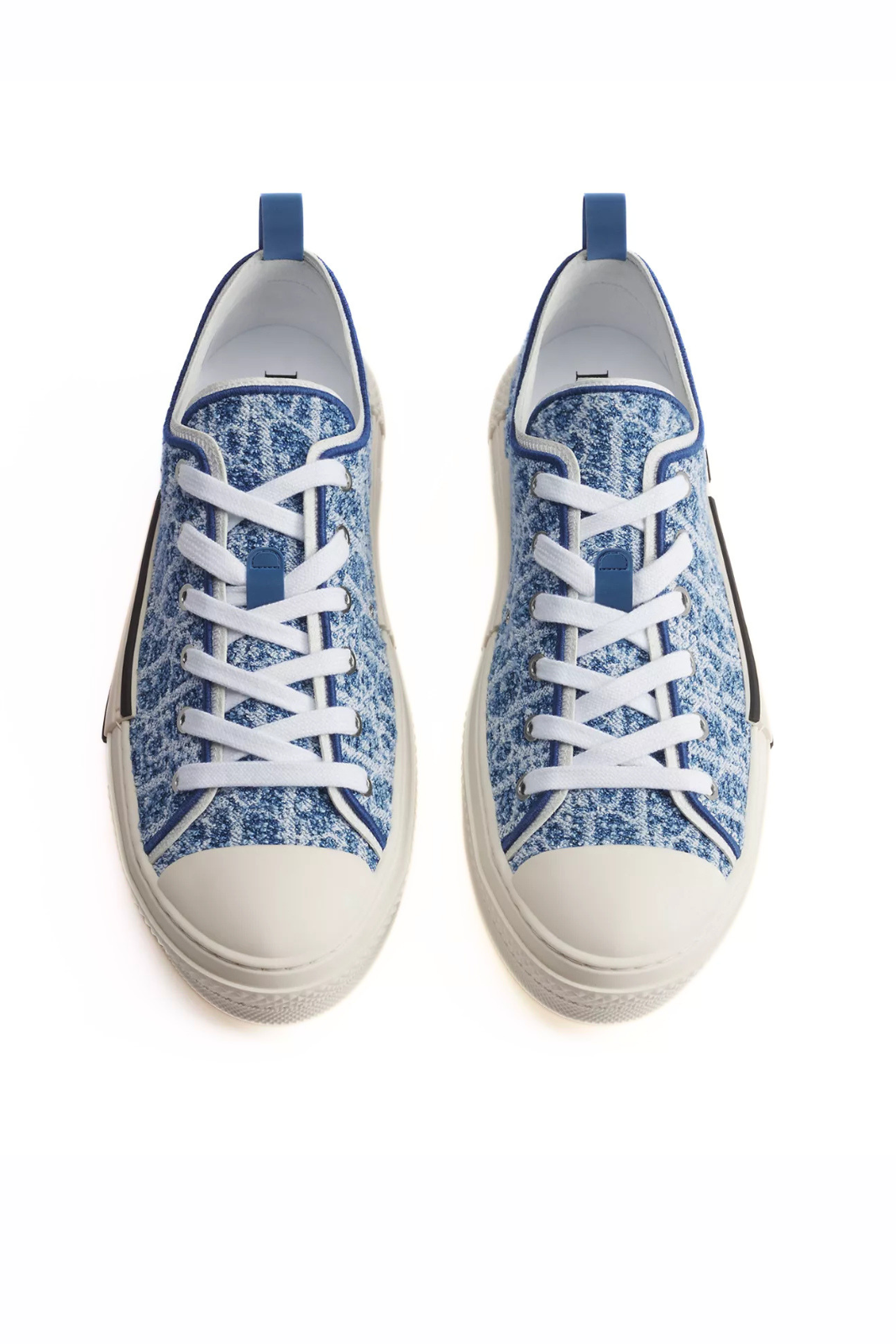 Dior Oblique Dioriviera B23 League Low-Top Sneaker Blue Spongy Denim
