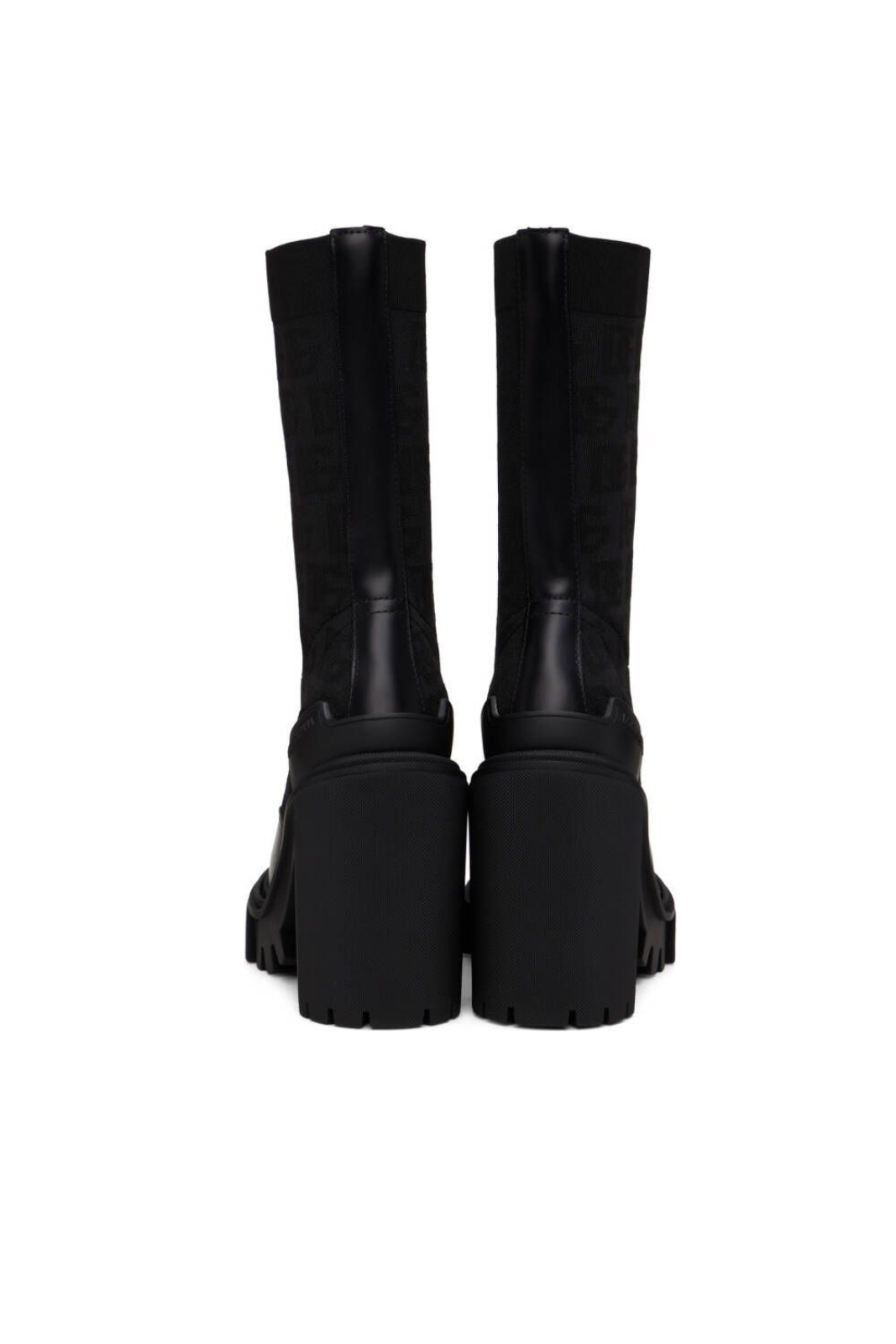 Dolce & Gabbana Black All-Over DG Boots for Women