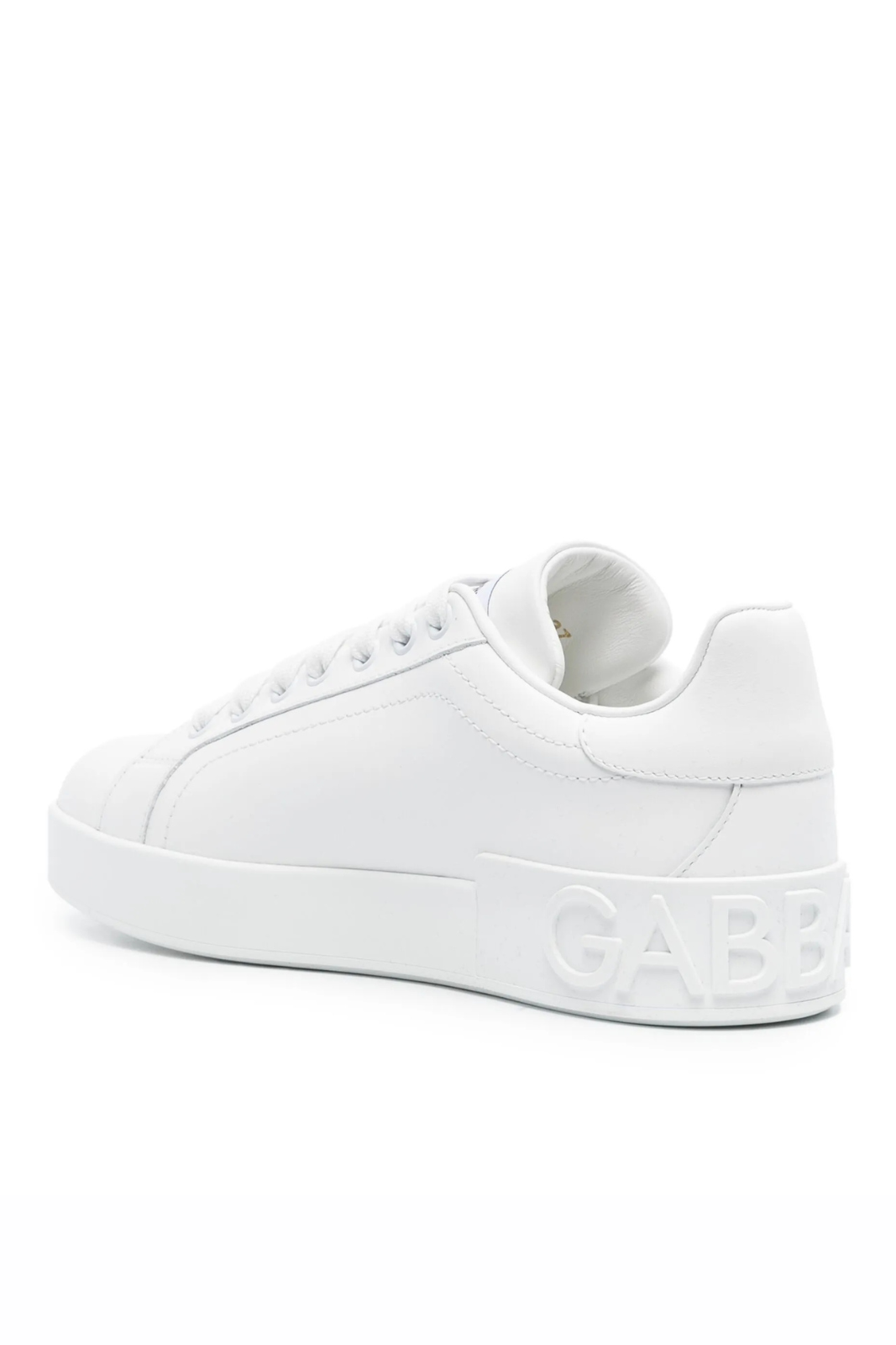 Dolce & Gabbana Sneakers, Portofino Design, Full White