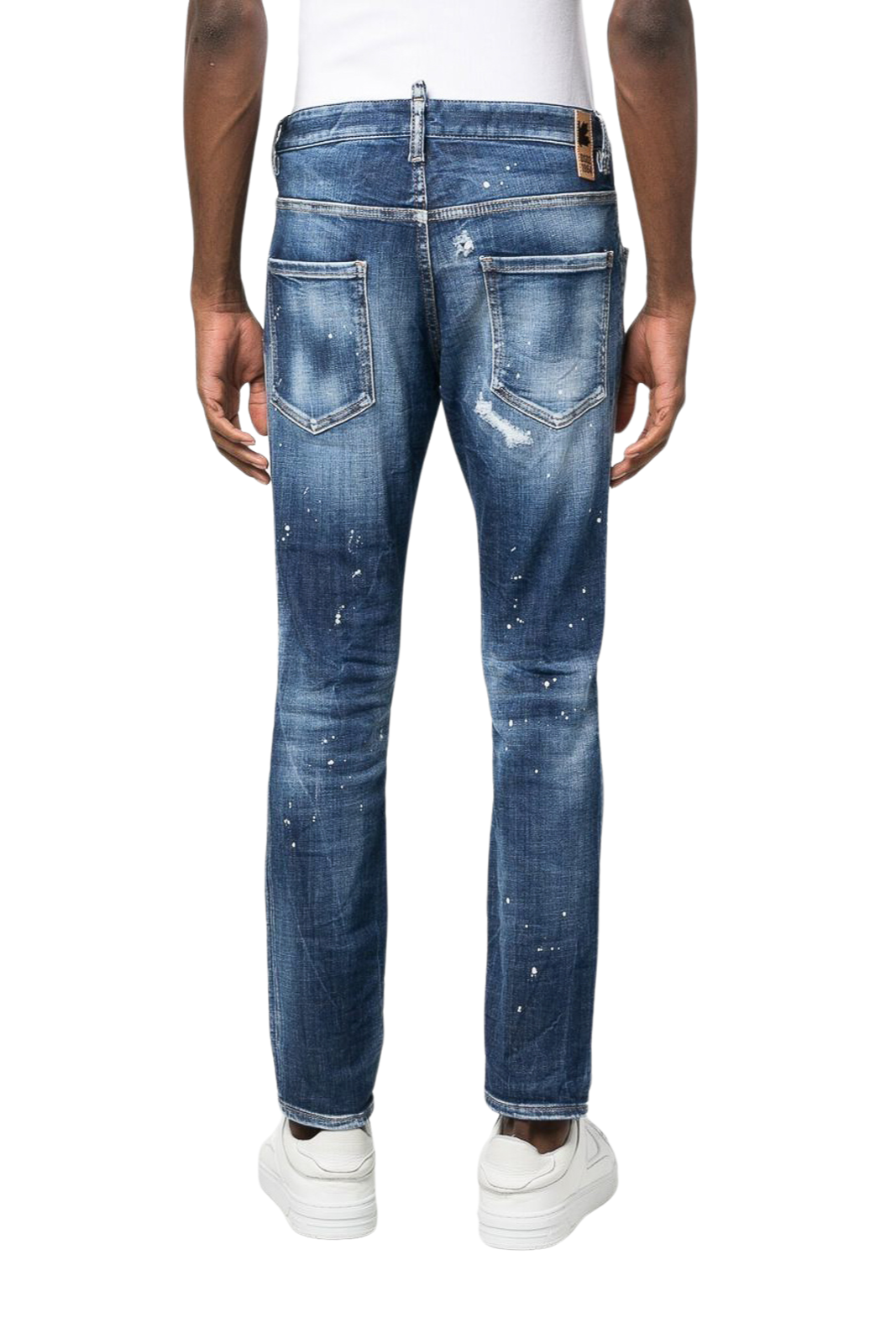 Тесни дънки Dsquared2 Distressed