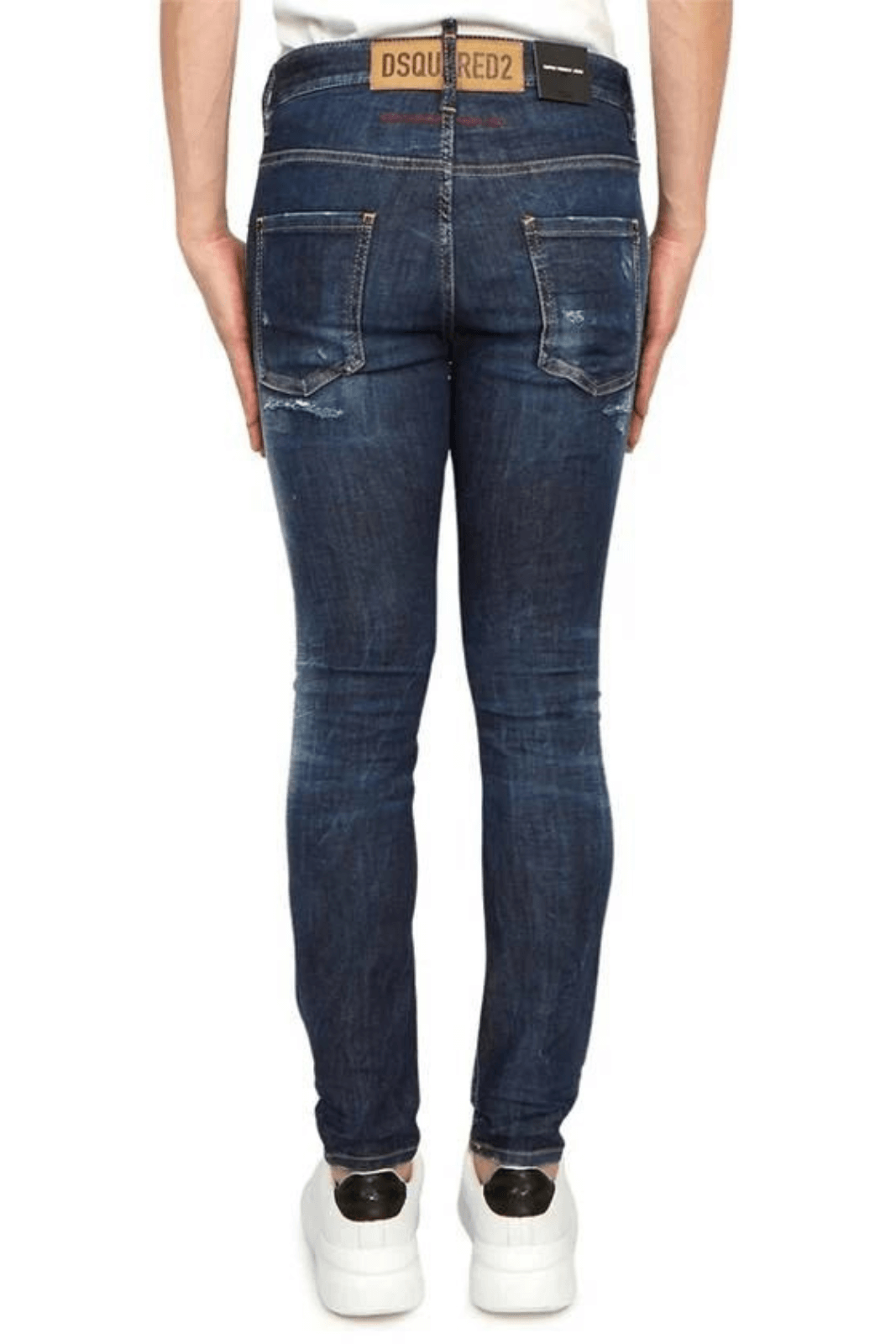 Dsquared2 Distressed Tapered Jeans Blue for men