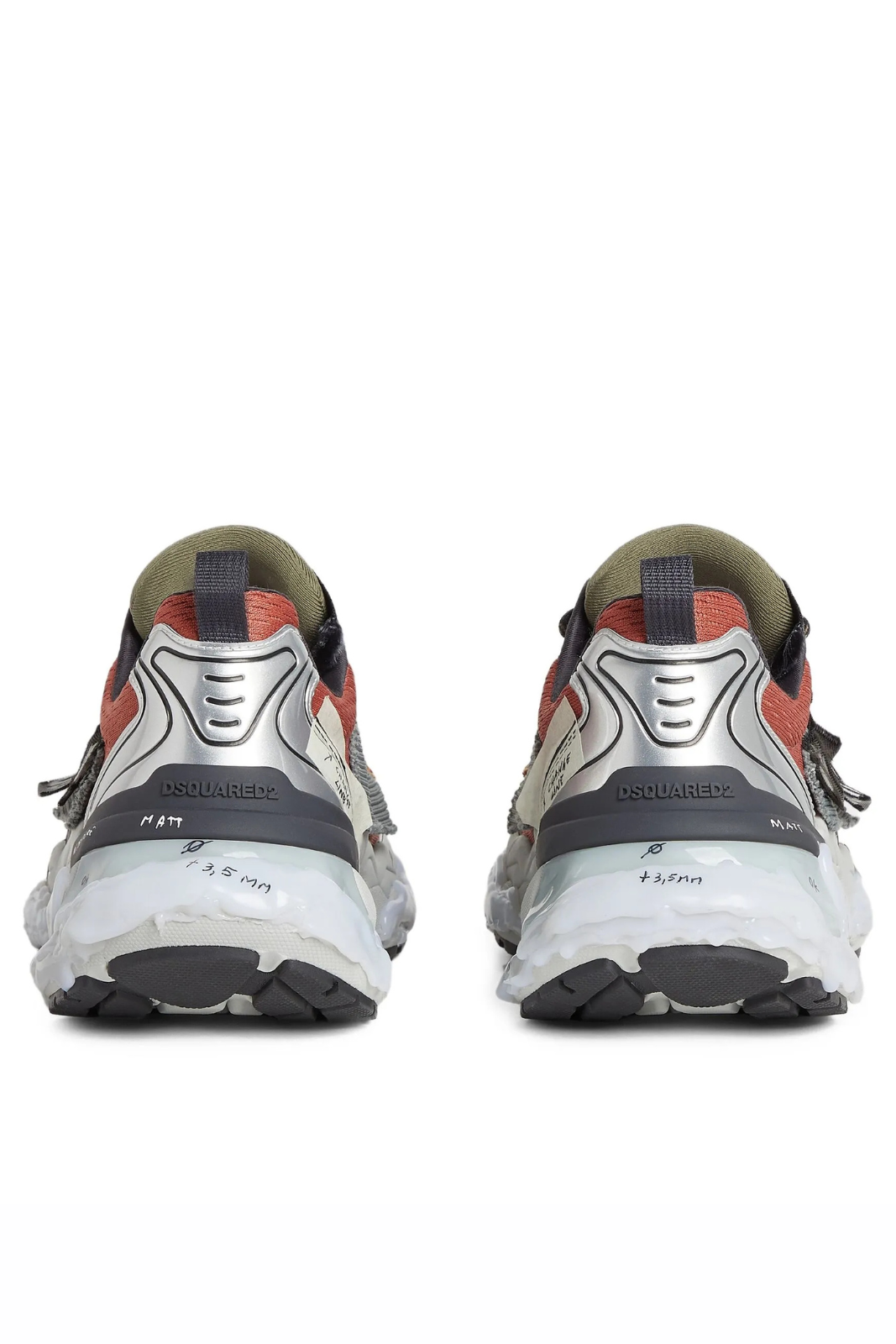 Dsquared2 Faster lace-up Sneakers Man, Multicolor