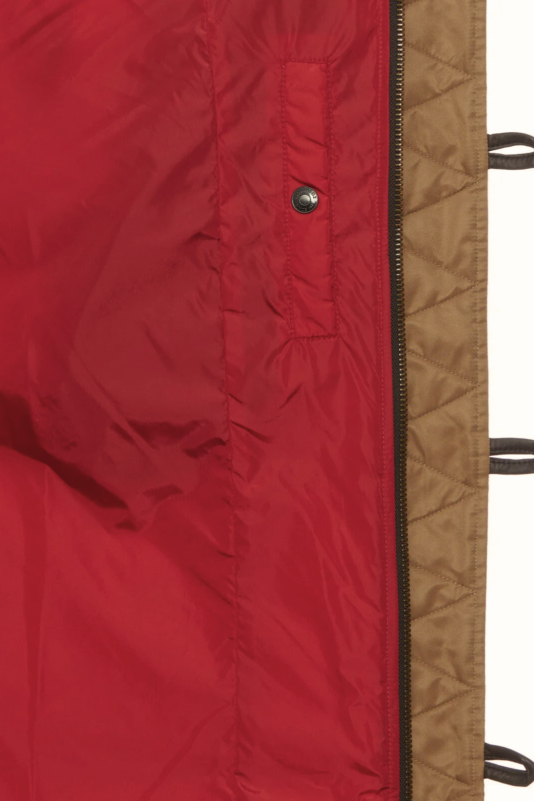 Dsquared2 Logo-Patch Hooded Padded Coat Brown