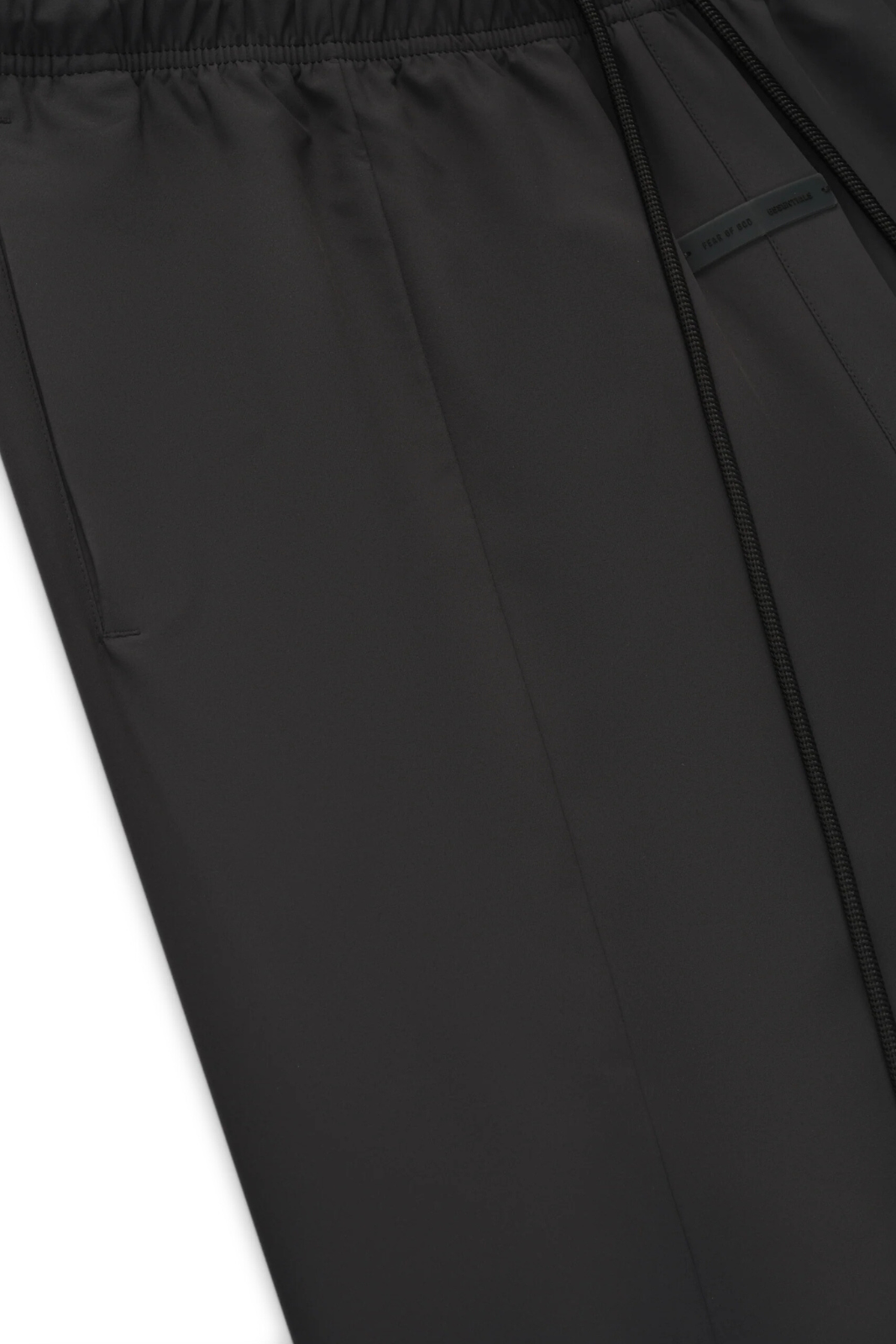 Fear of God Essentials Tech Nylon Relaxed Track Pant Black