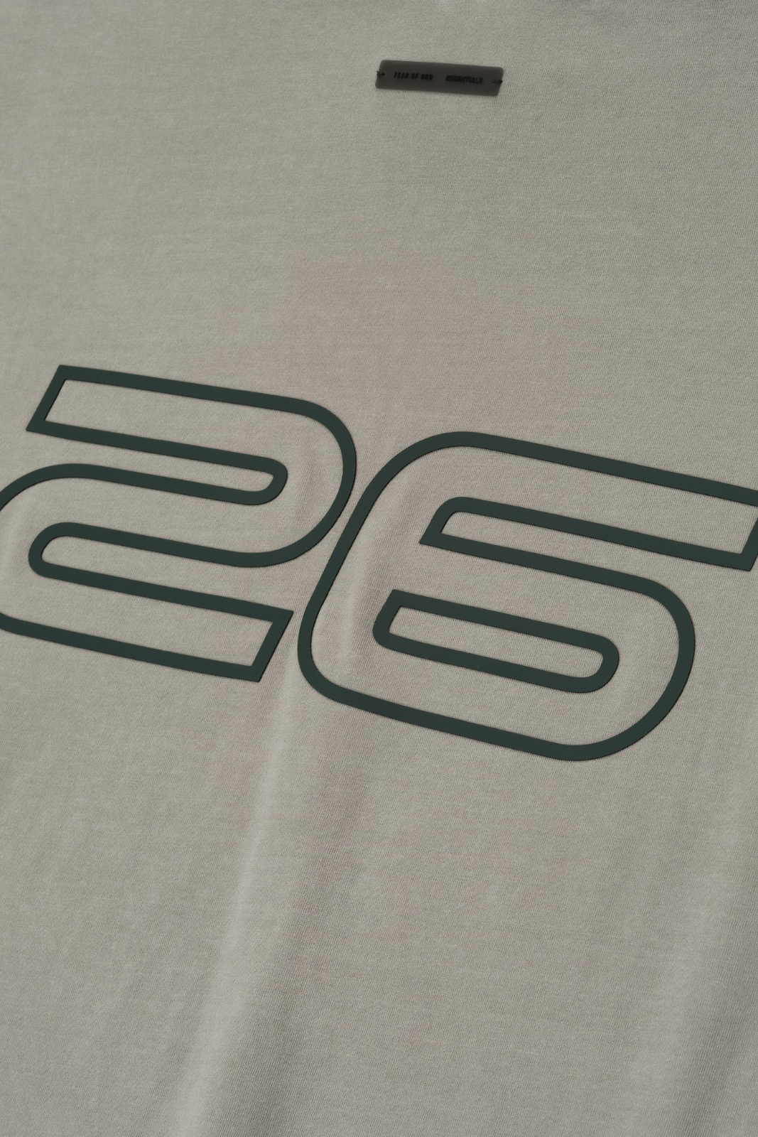 Fear of God Essentials 90s Tee in Smoke Grey