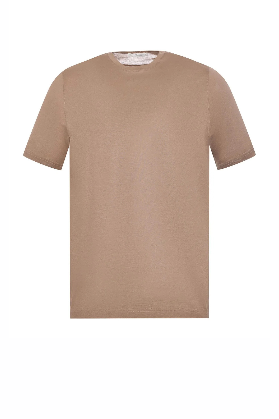 Filippo De Laurentiis Crew Neck T-Shirt Beige