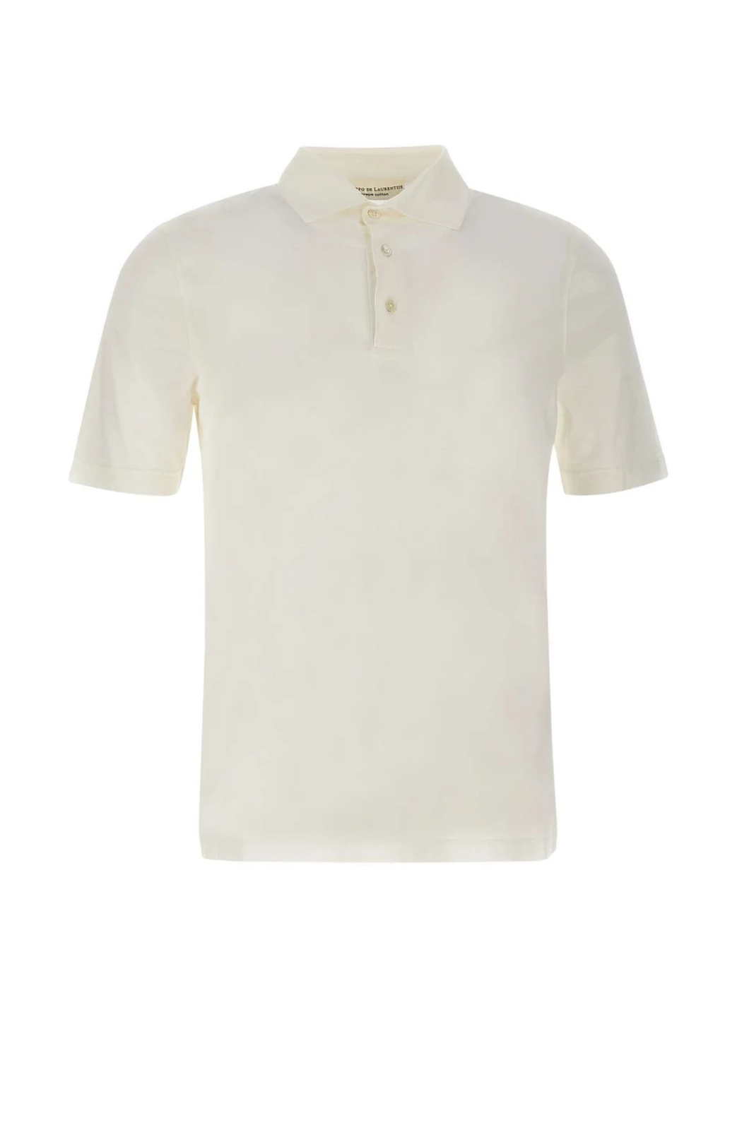 Filippo De Laurentiis Short Sleeve Polo Shirt White