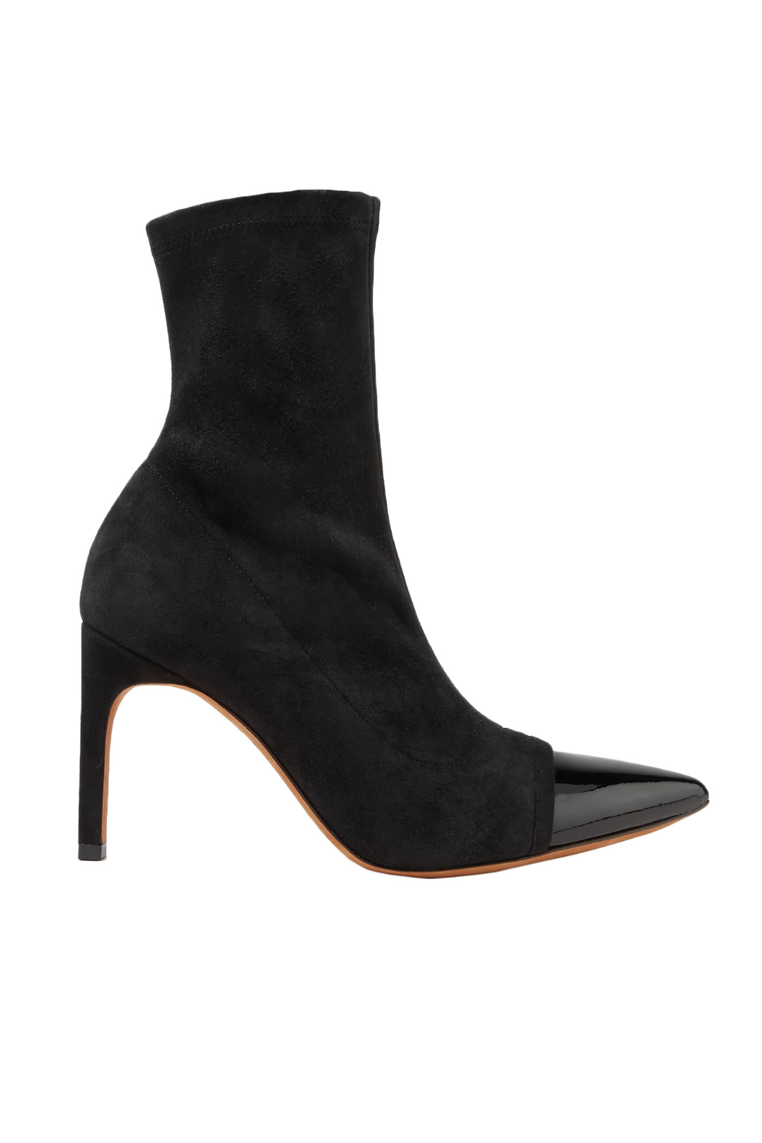 Черни велурени ботуши Givenchy Soc