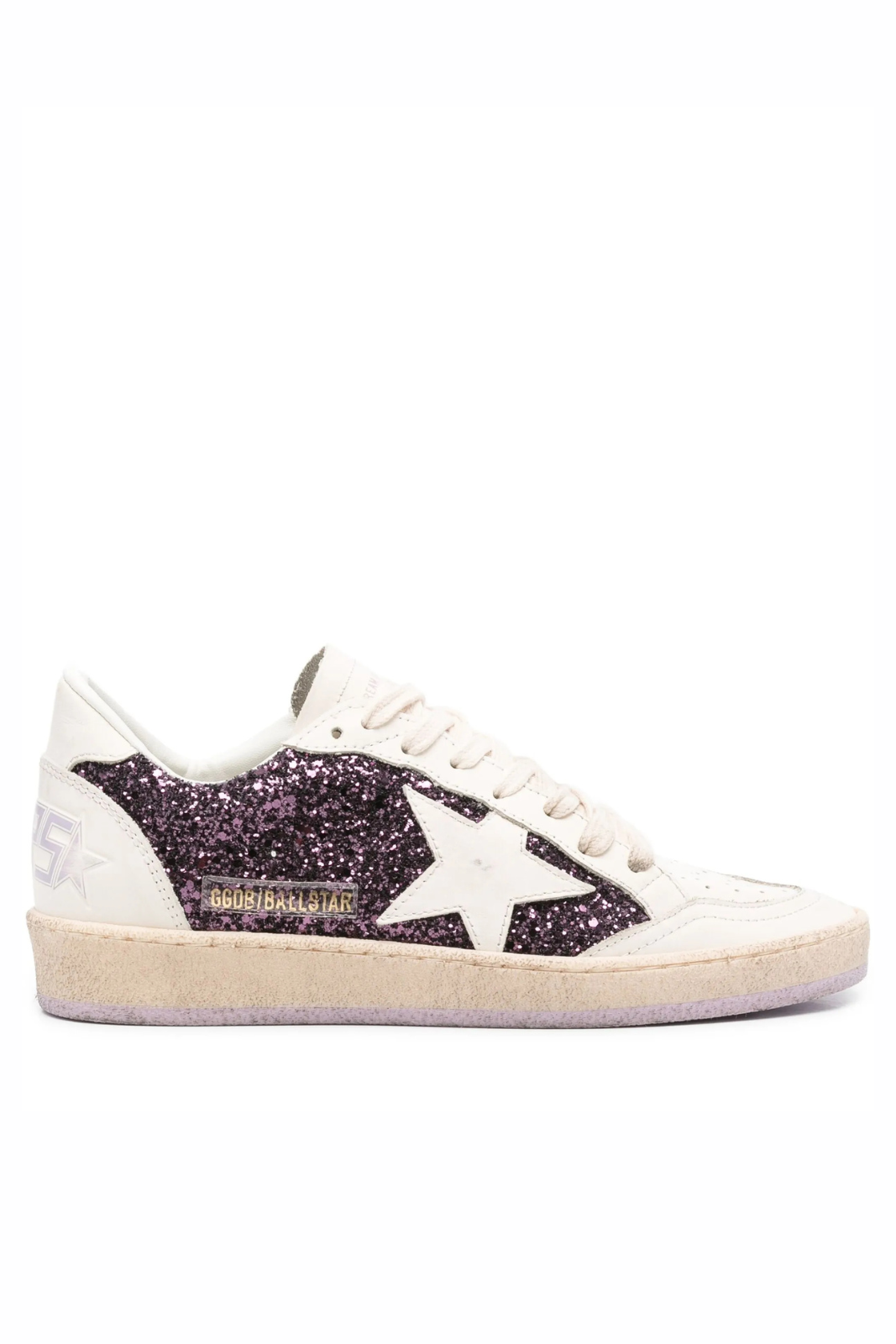 Мъжки кецове Golden Goose Super-Star с велурена звезда и синя лента за ток