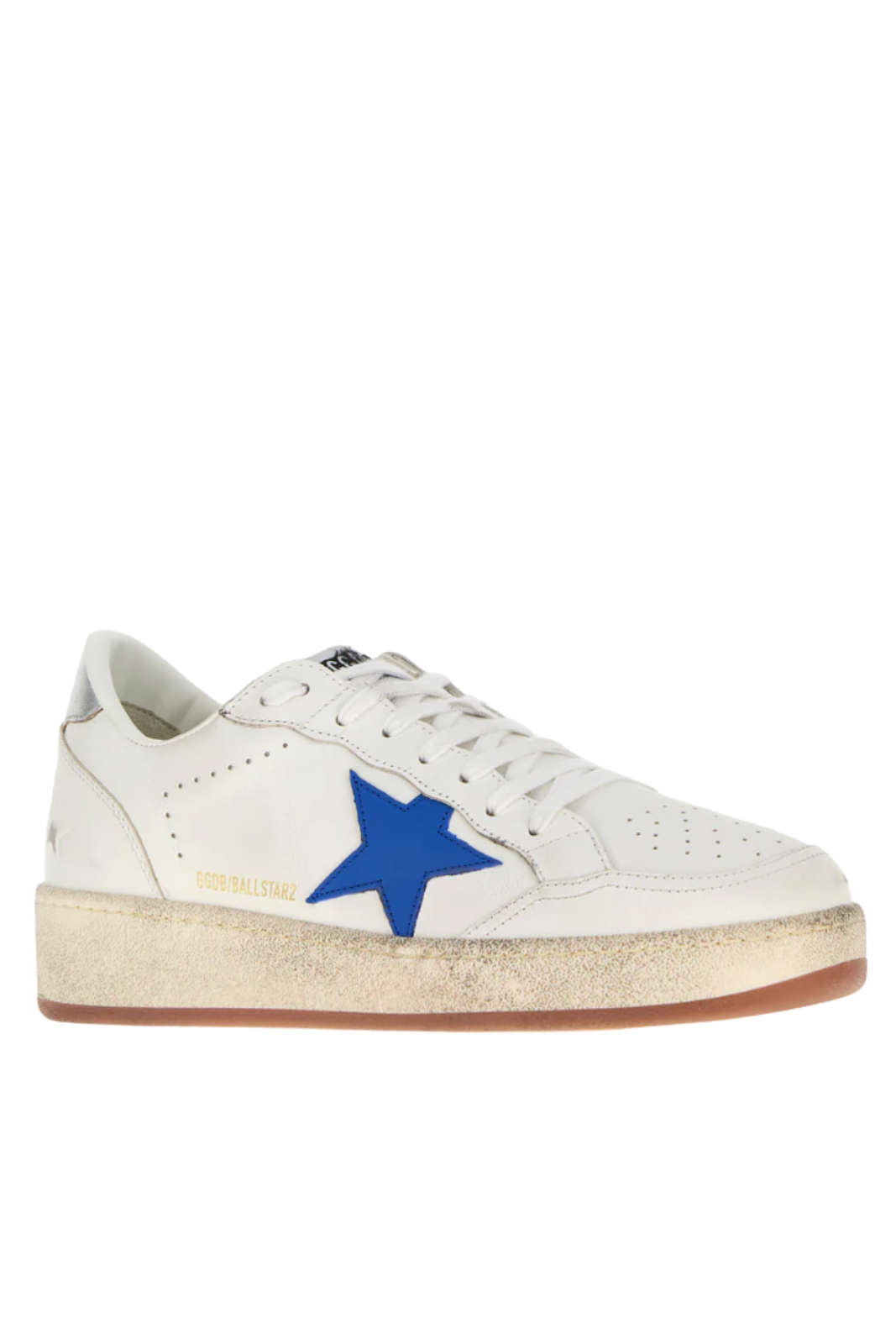 Golden Goose Blue White leather Ball Star 2 sneakers
