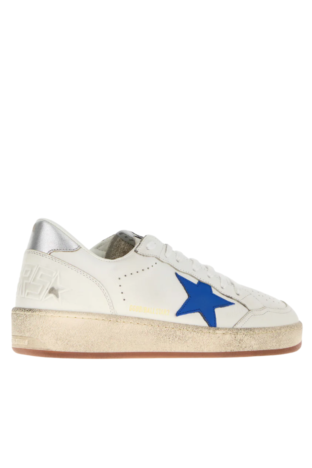 Golden Goose Blue White leather Ball Star 2 sneakers
