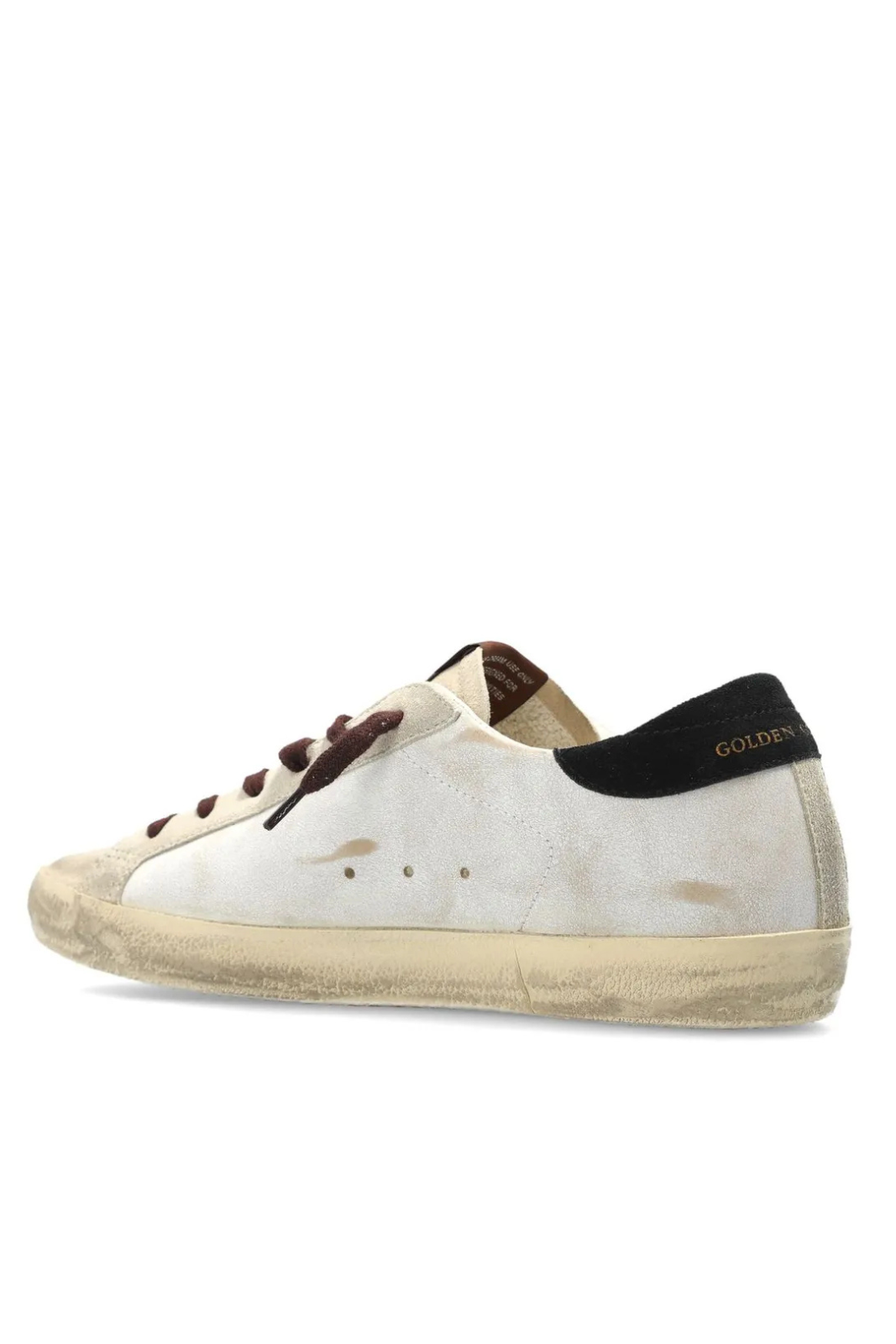 Golden Goose Super Star Suede Toe Tongue And Heel Leather Upper Pois Hor