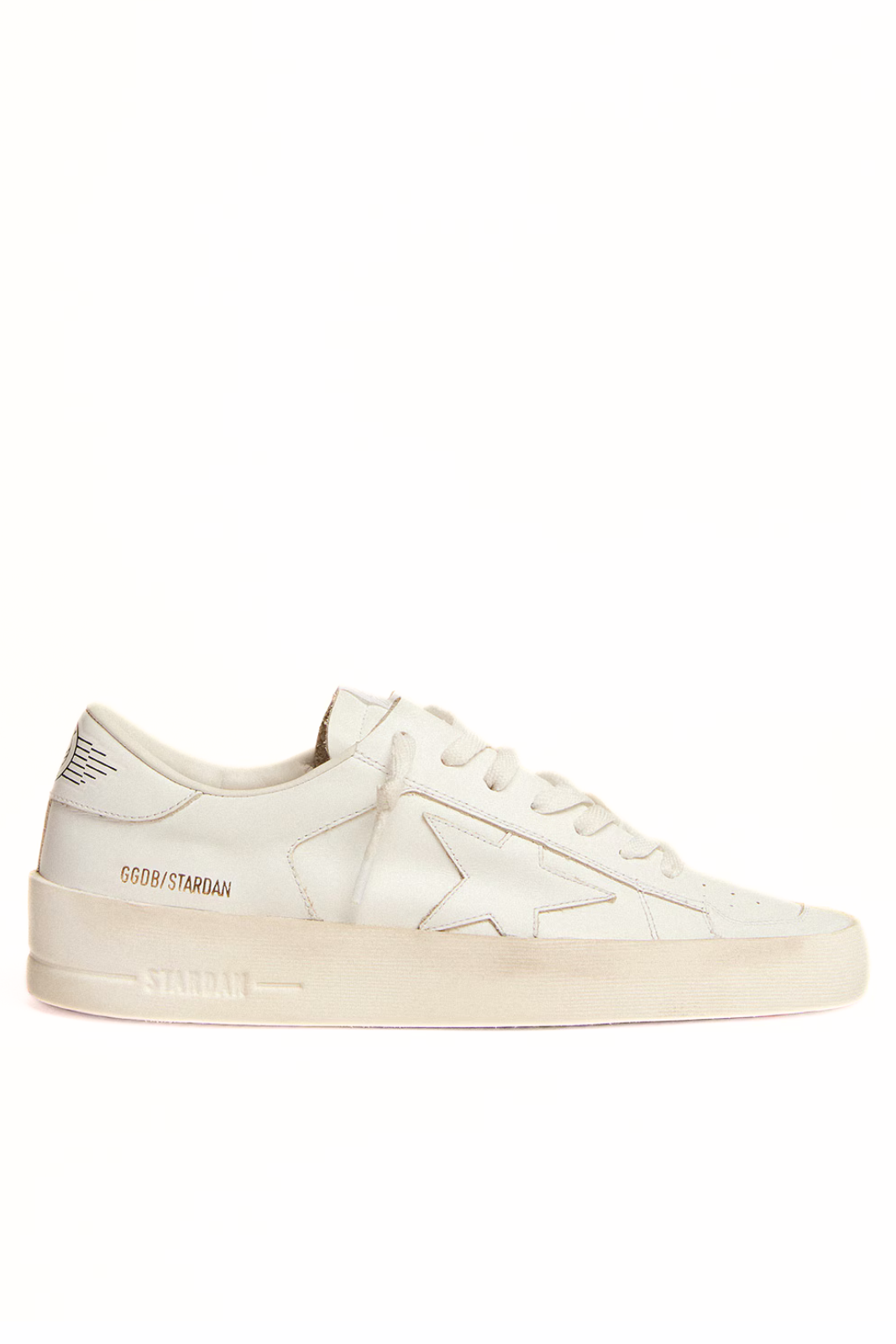 Мъжки кецове Golden Goose Super-Star с велурена звезда и синя лента за ток
