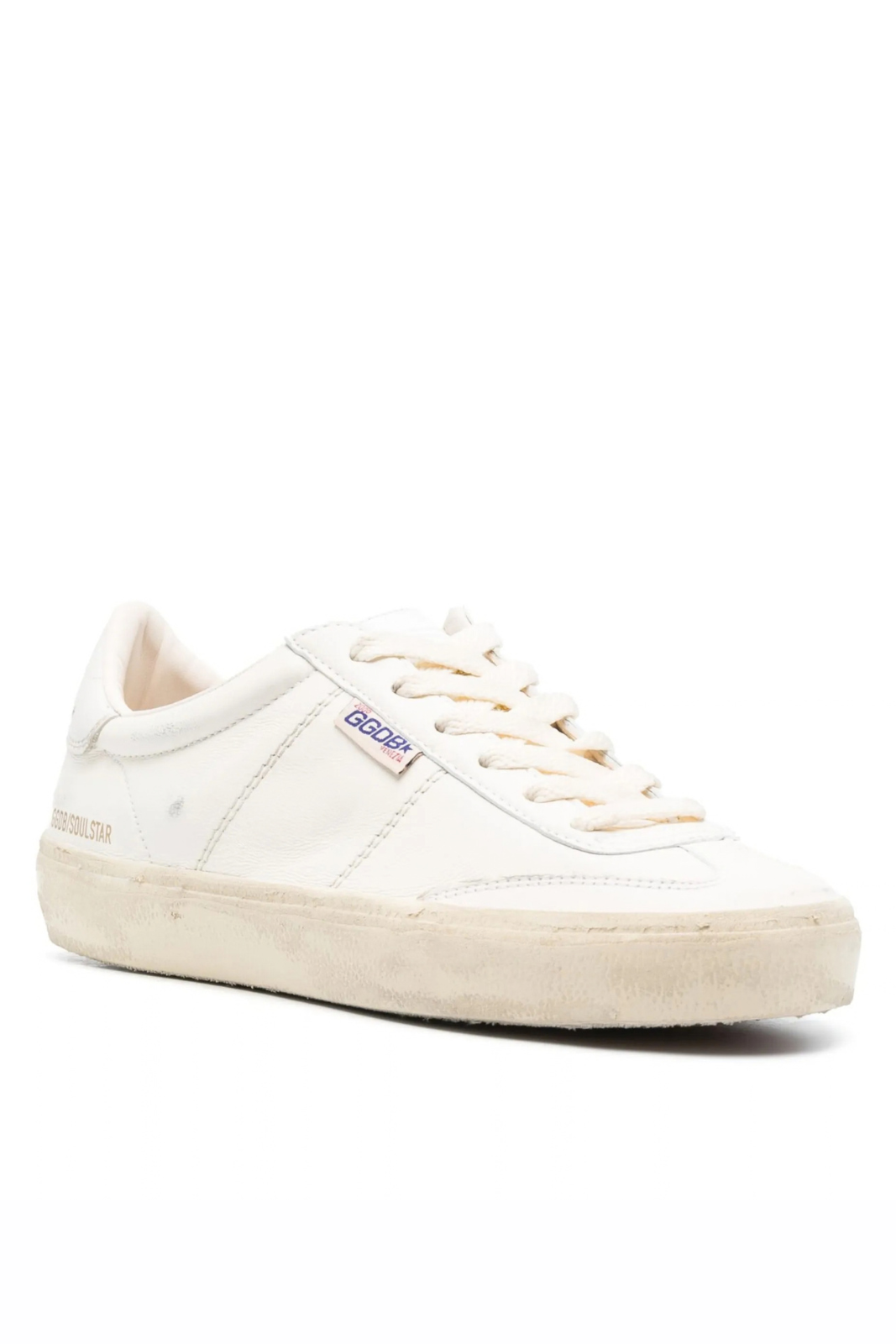 Golden Goose Soul Star Distressed-Effect Sneakers White