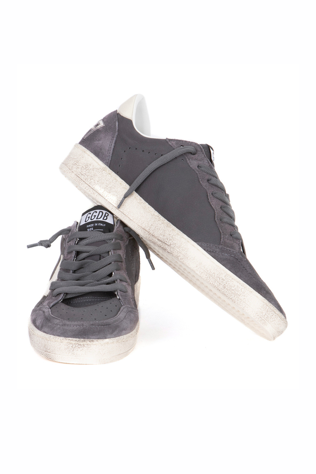 Golden Goose white antracite star ball