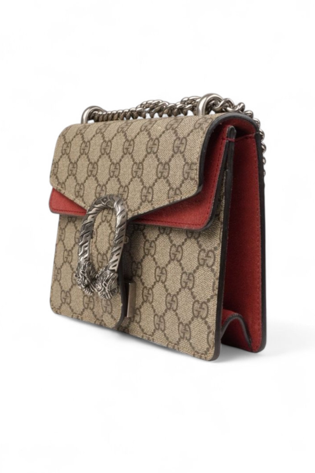 Gucci Dionysus Mini GG Supreme Red Cream