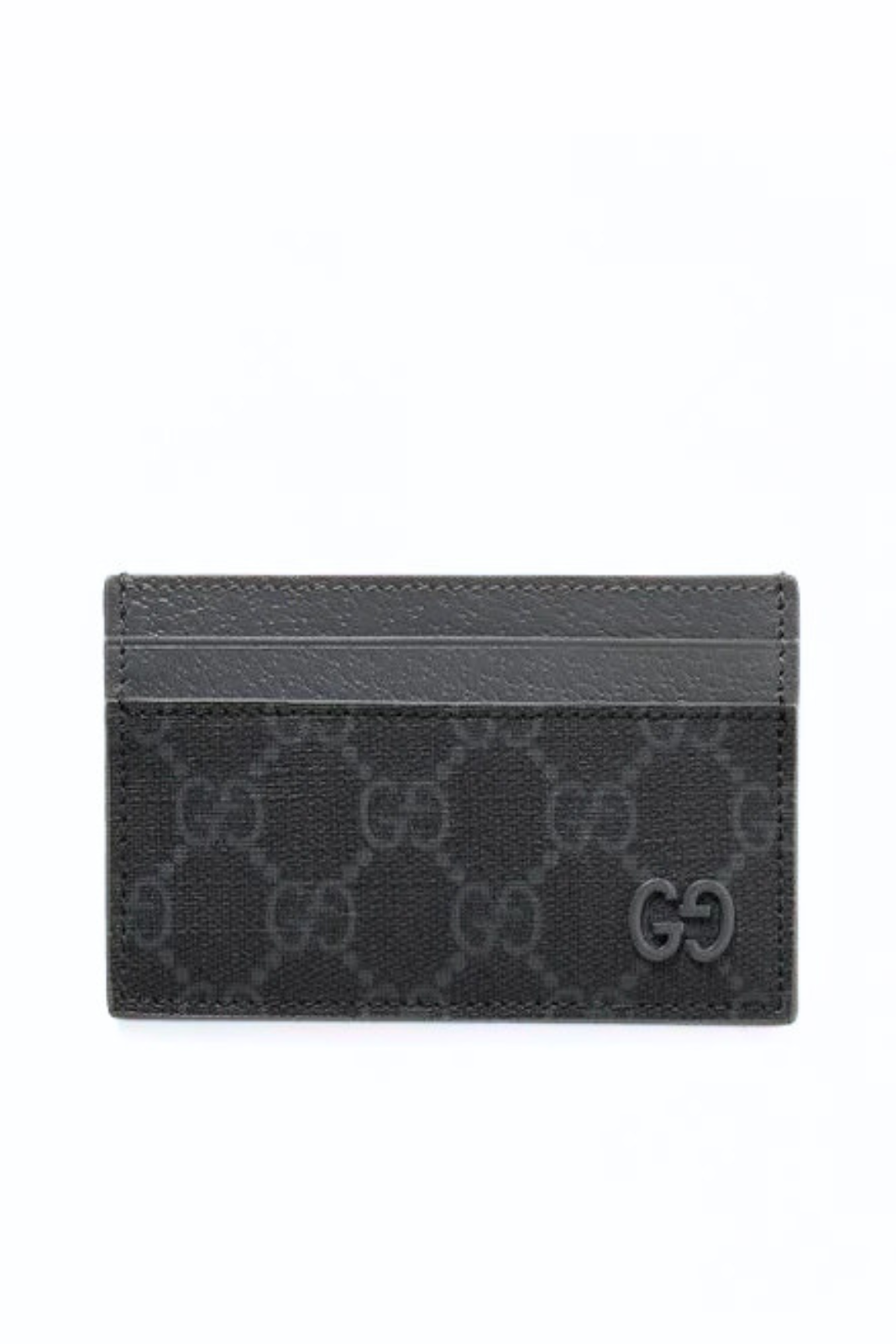 Gucci Grey trim GG card case