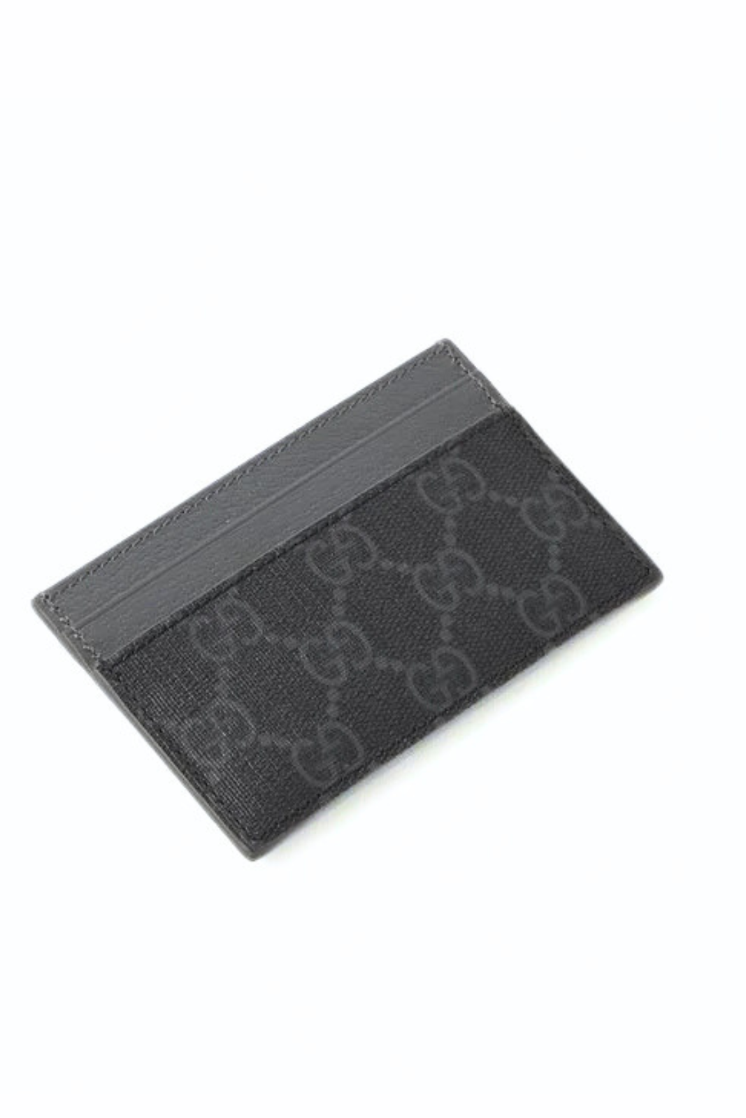 Gucci Grey trim GG card case