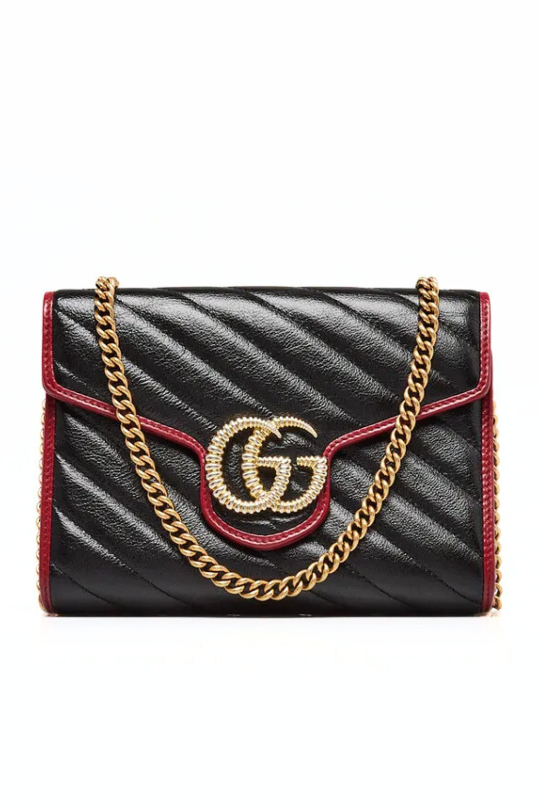 Gucci GG Marmont Mini Chain Bag Black