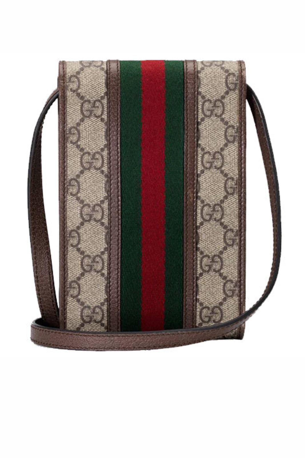 Gucci Ophidia Mini-Sized Single-Shoulder Bag Brown