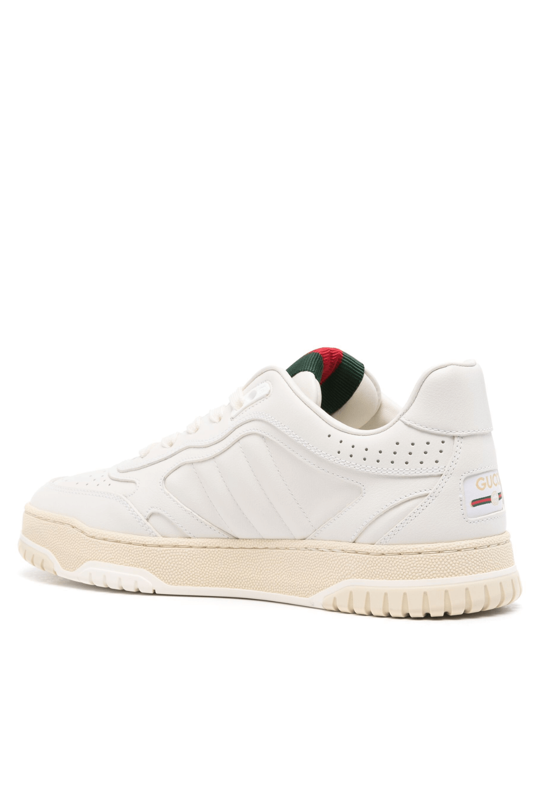 Gucci Re-Web panelled Woman White sneakers