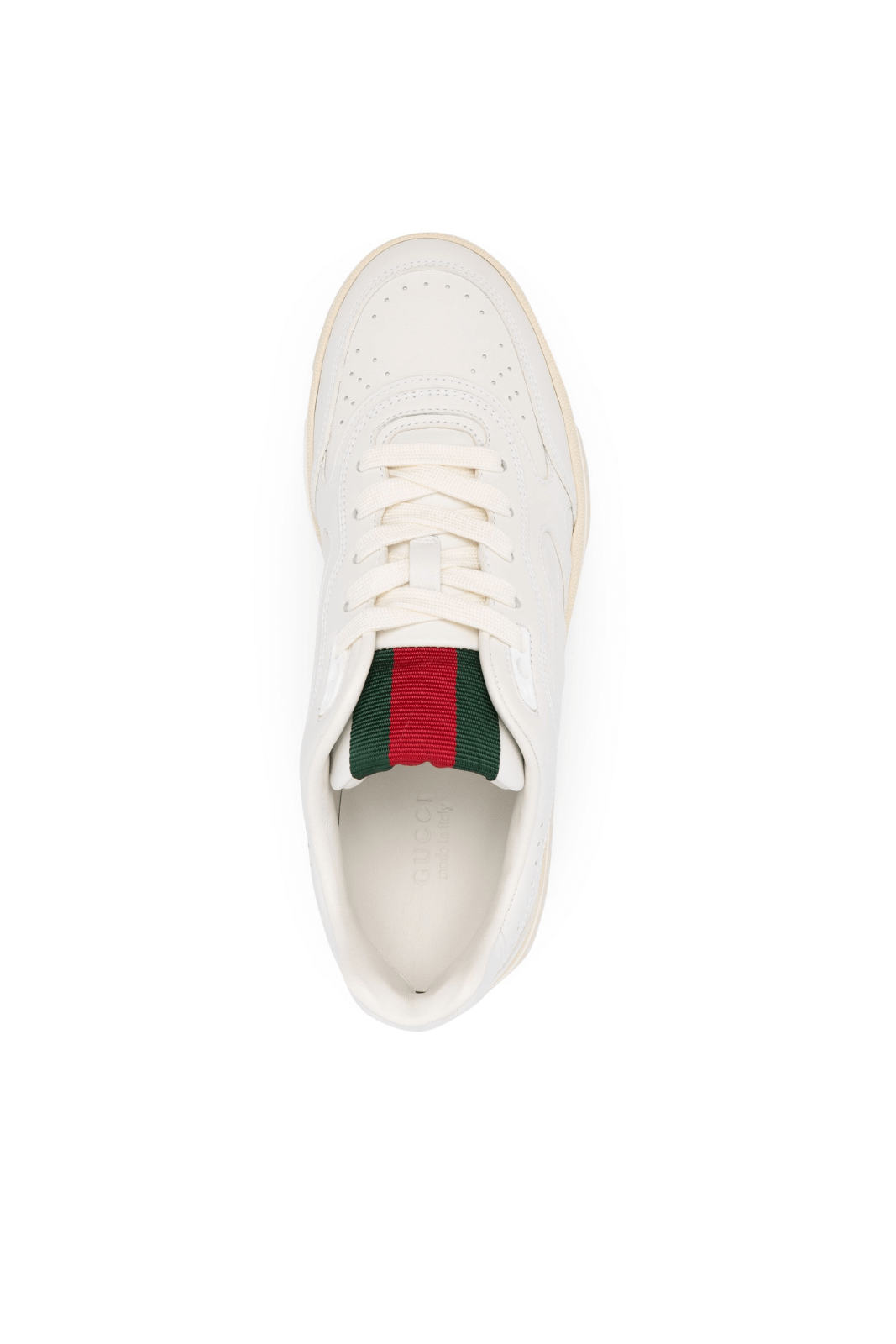 Gucci Re-Web panelled Woman White sneakers