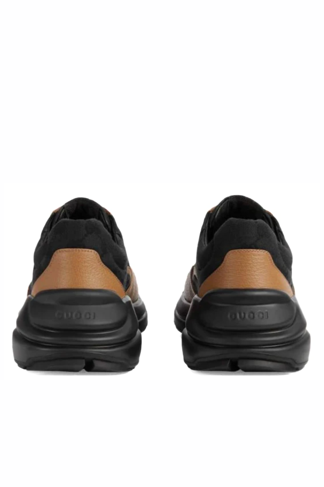 Gucci Rhyton Maxi GG Supreme Black Khaki Beige for men