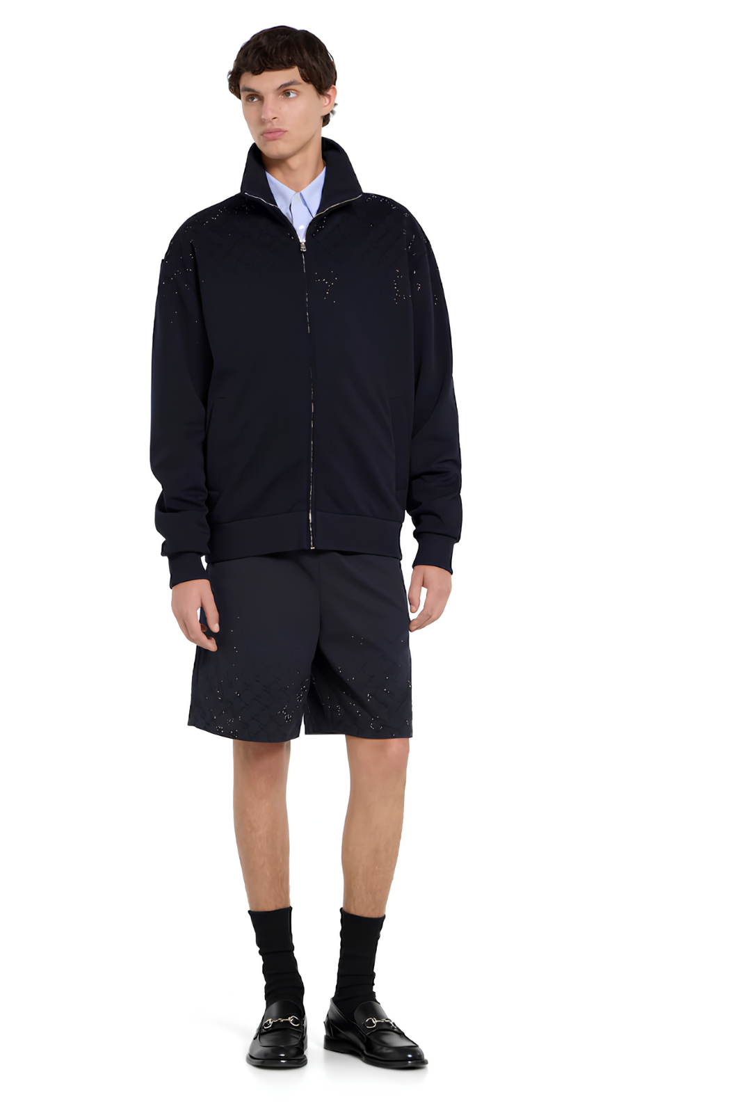 Мъжки суитшърт Gucci Mirror в червен цвят