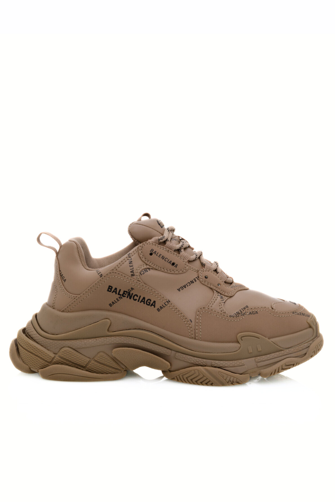 Кецове Balenciaga Triple S Sneaker „Allover Logo - White Multi“