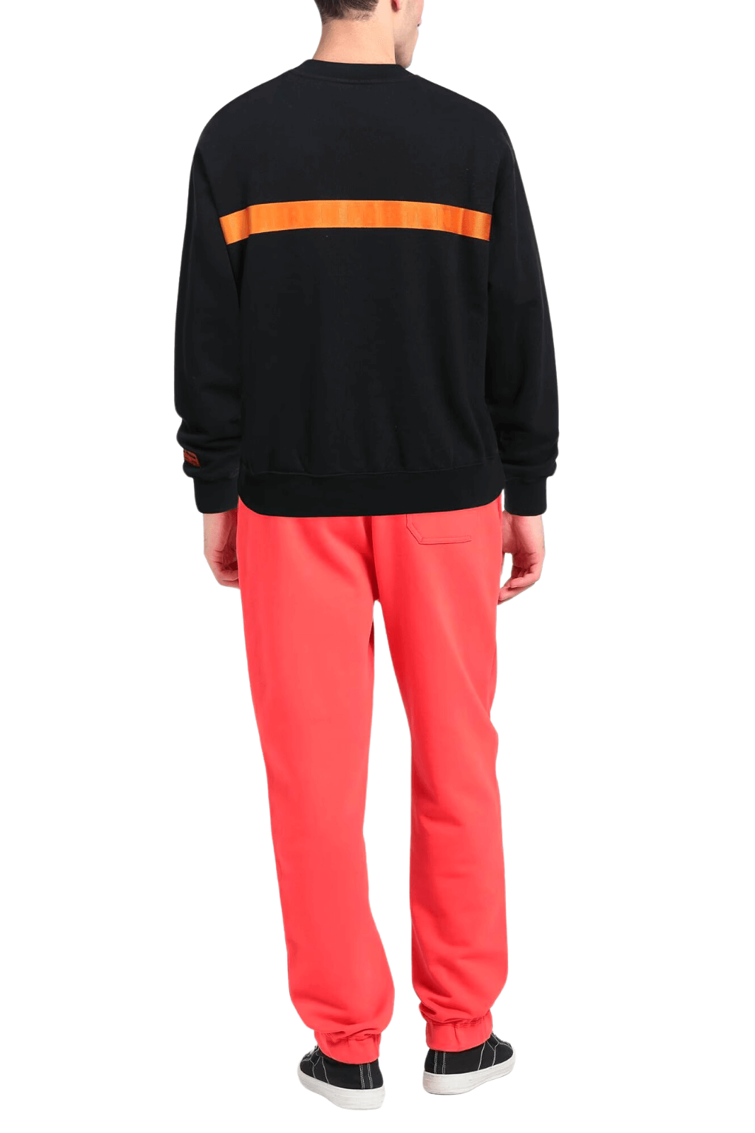Heron Preston Oversized Heron Tape Crewneck - Черен