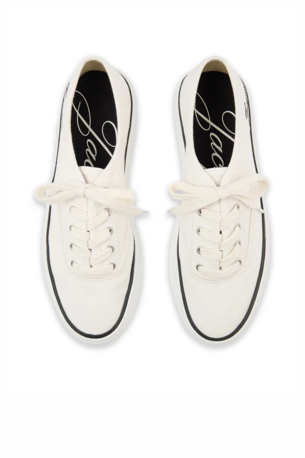Jacquemus Fefe lace-up White sneakers
