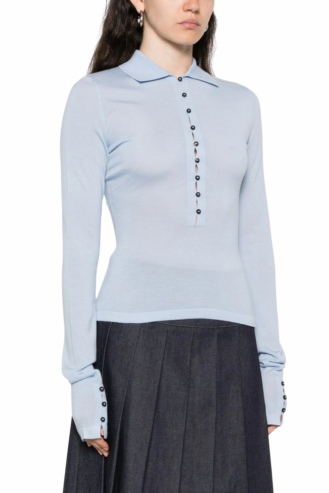 Плетена миди пола Jacquemus The Pralu