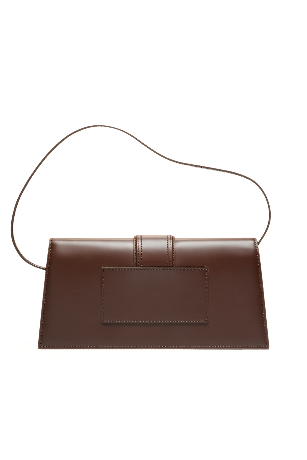 Jacquemus The long Bambino leather Dark Brown