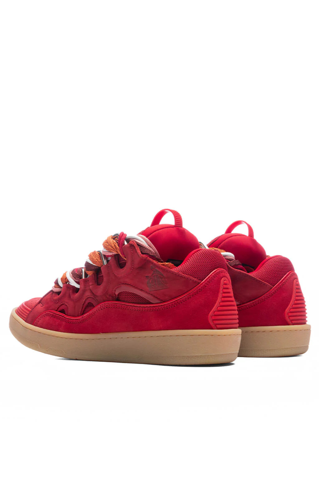 Lanvin Lipstick Curb Sneakers for Men