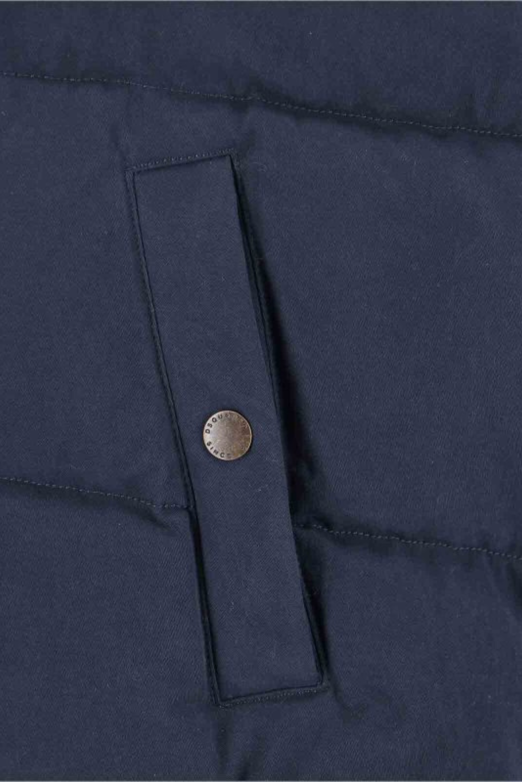 Dsquared2 Logo down jacket Cotton Blue