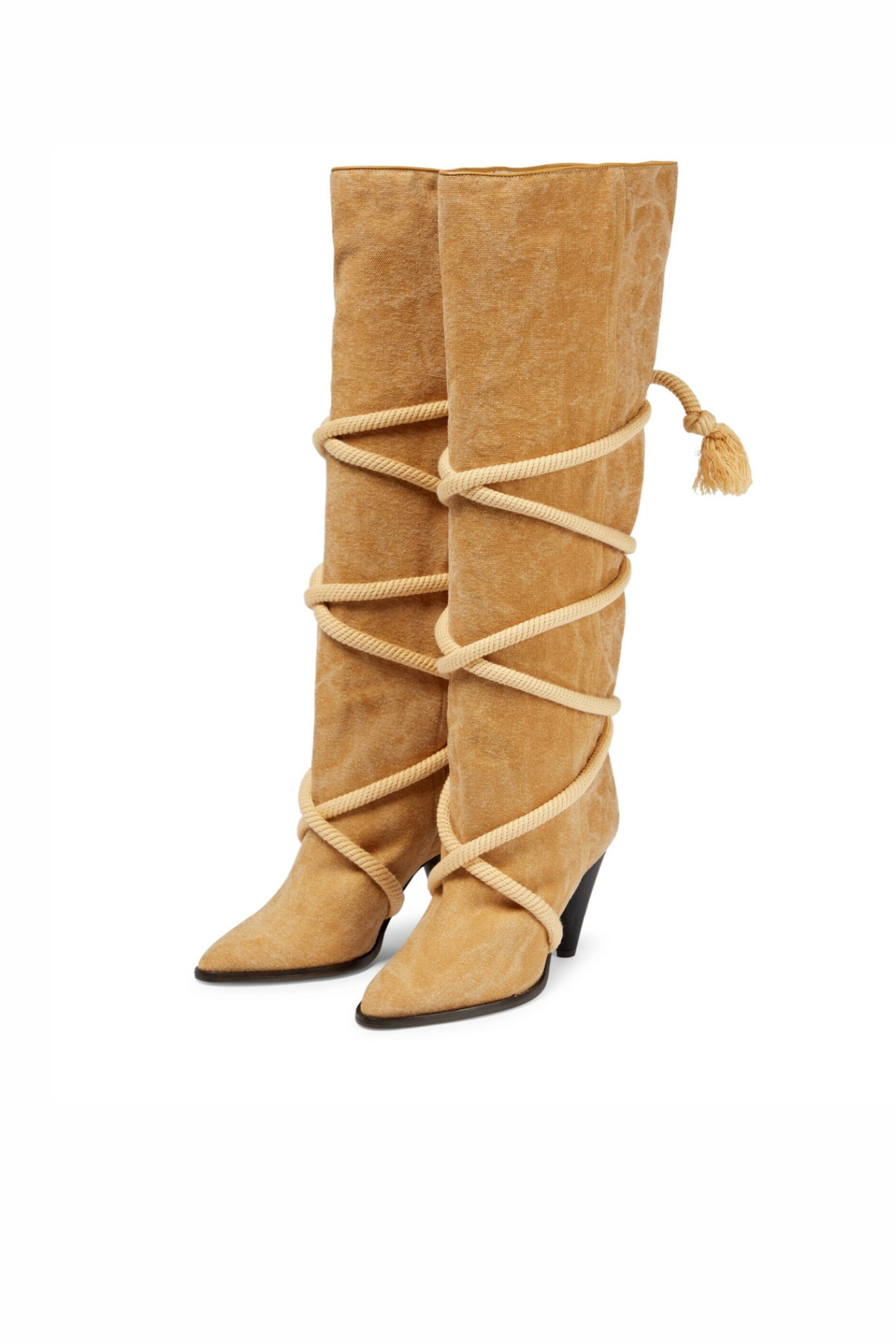 Isabel Marant  lophie knee-high boots Brown